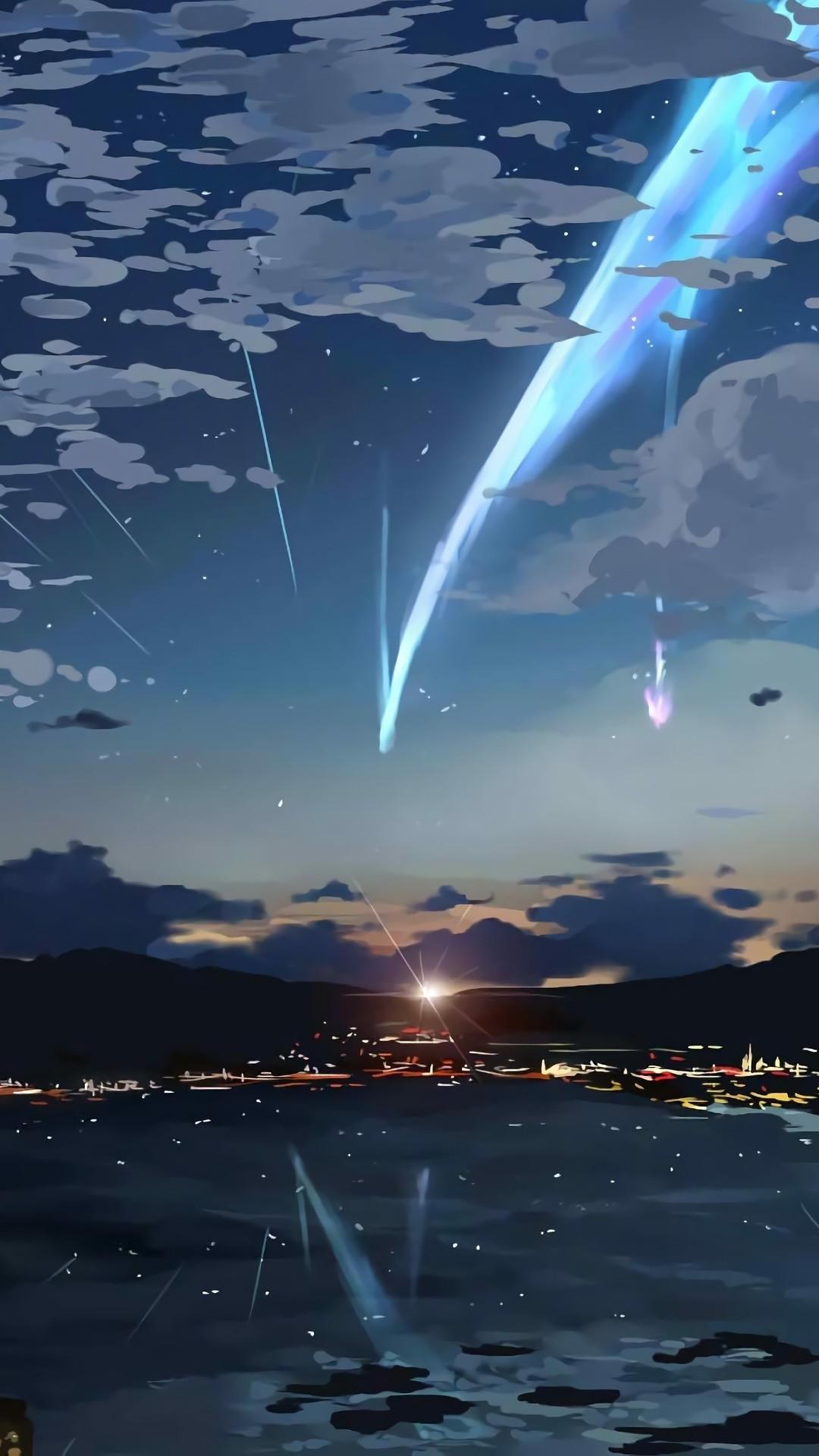 1080x1920 Anime Sky iPhone Wallpaper