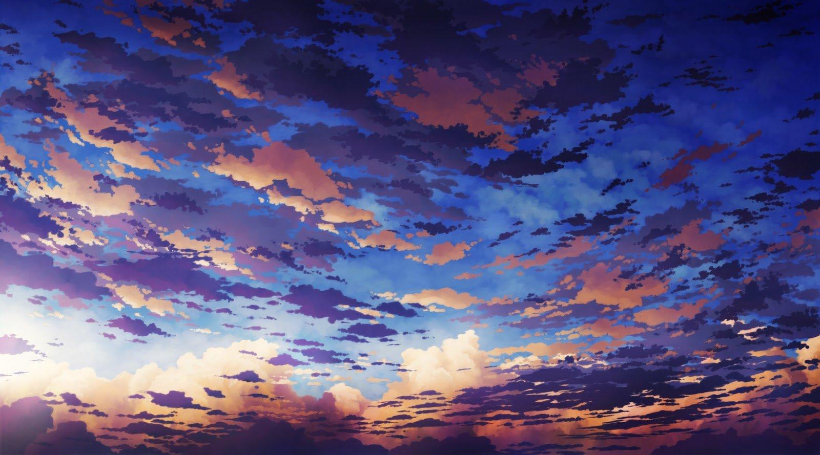 Aesthetic Anime Sky Wallpapers - Top Free Aesthetic Anime Sky Backgrounds -  WallpaperAccess