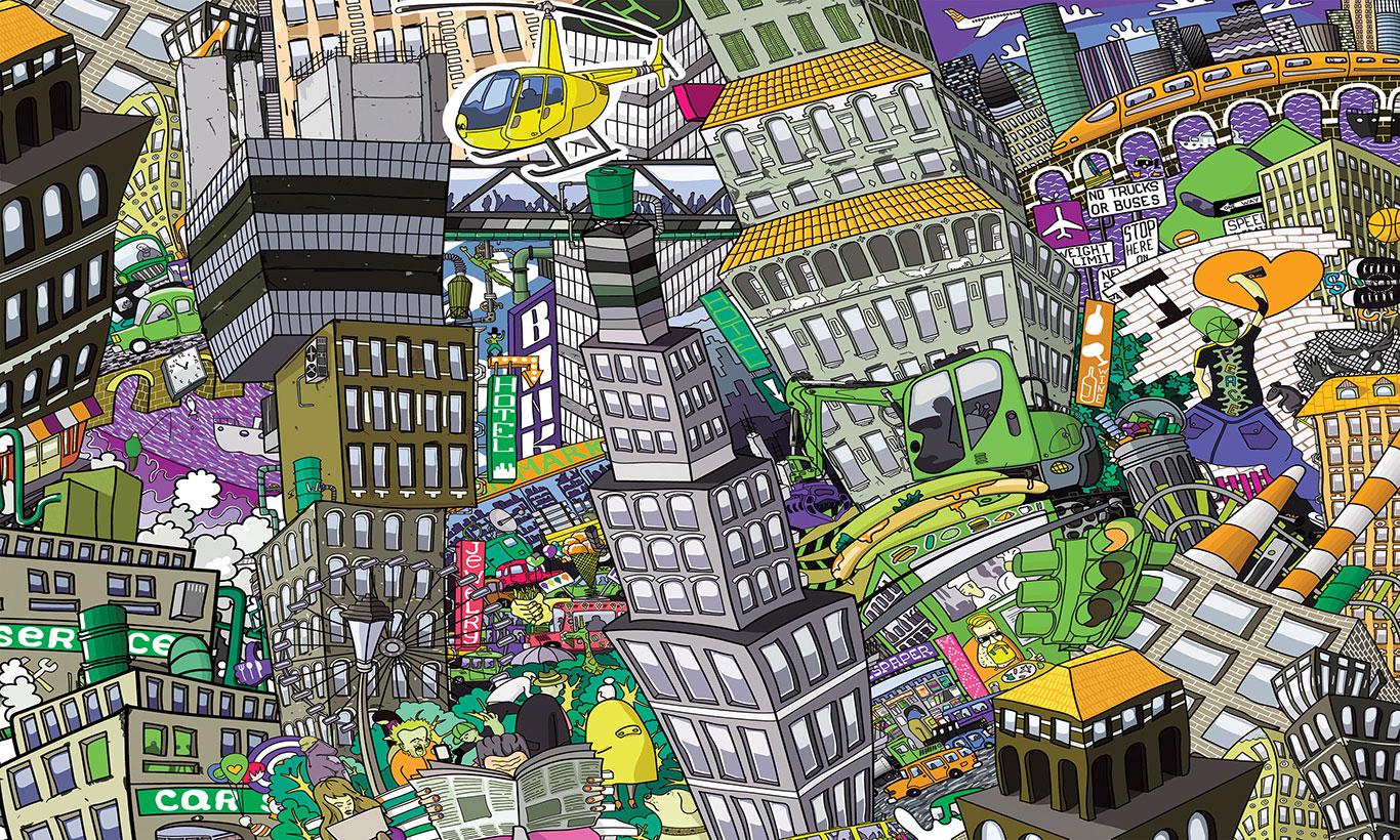 Cartoon Town Wallpapers Top Free Cartoon Town Backgrounds