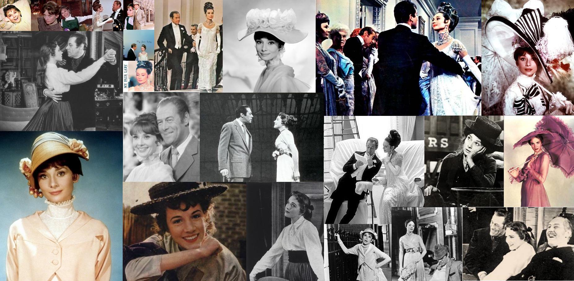 1853x907 My Fair Lady Julie and Audrey Fair Lady Fan Art