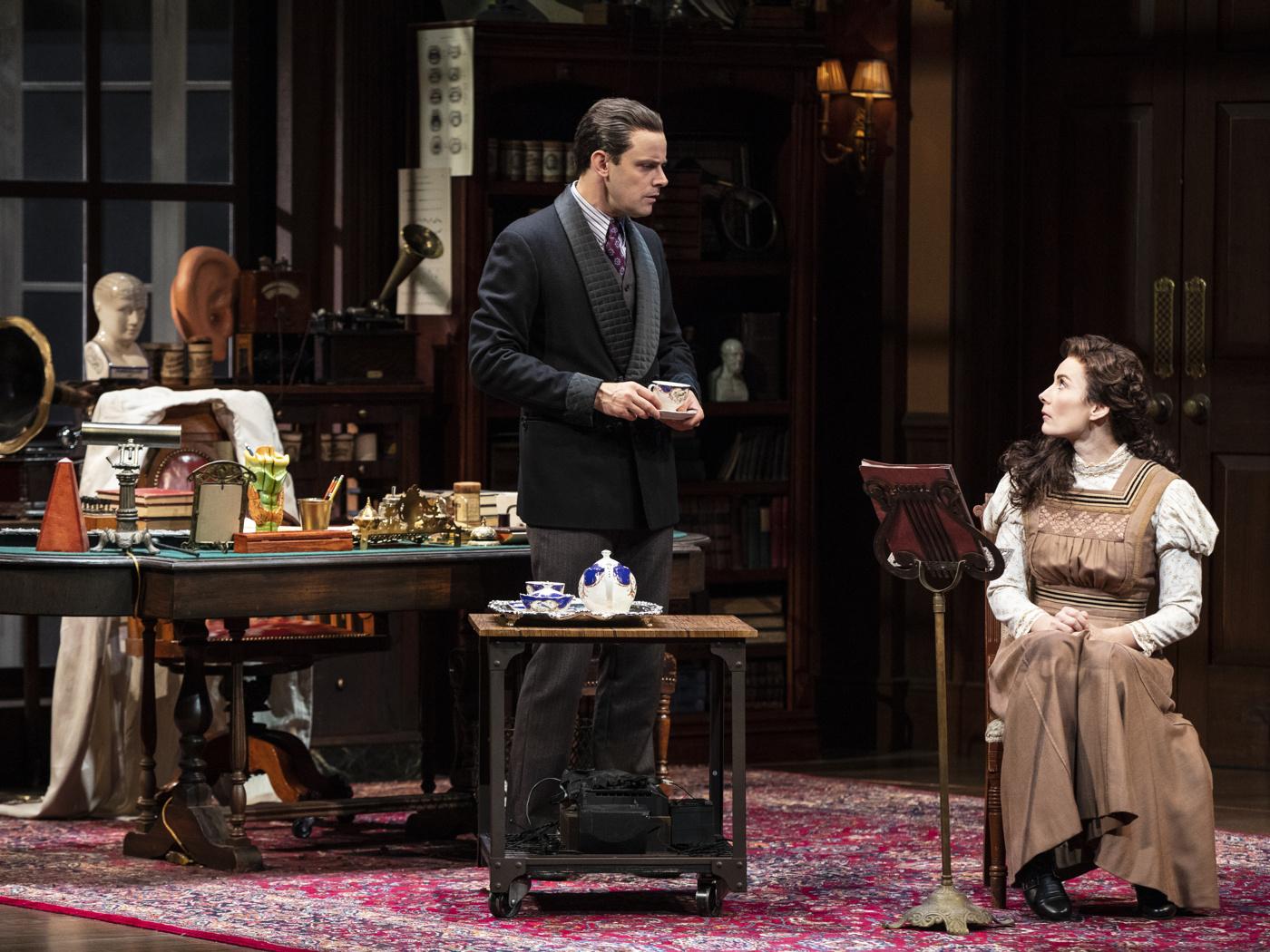 1400x1050 Isn't She Loverly? See My Fair Lady's New Star Laura Benanti as Eliza Doolittle