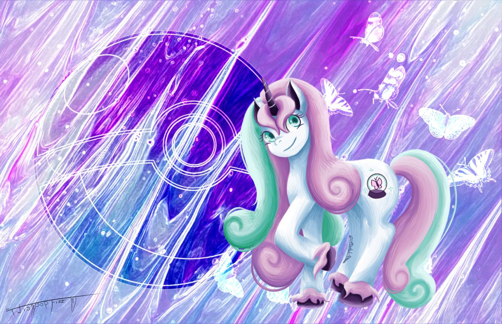 1673x1080 Galarian Rapidash My Little Pony. Pokémon Amino