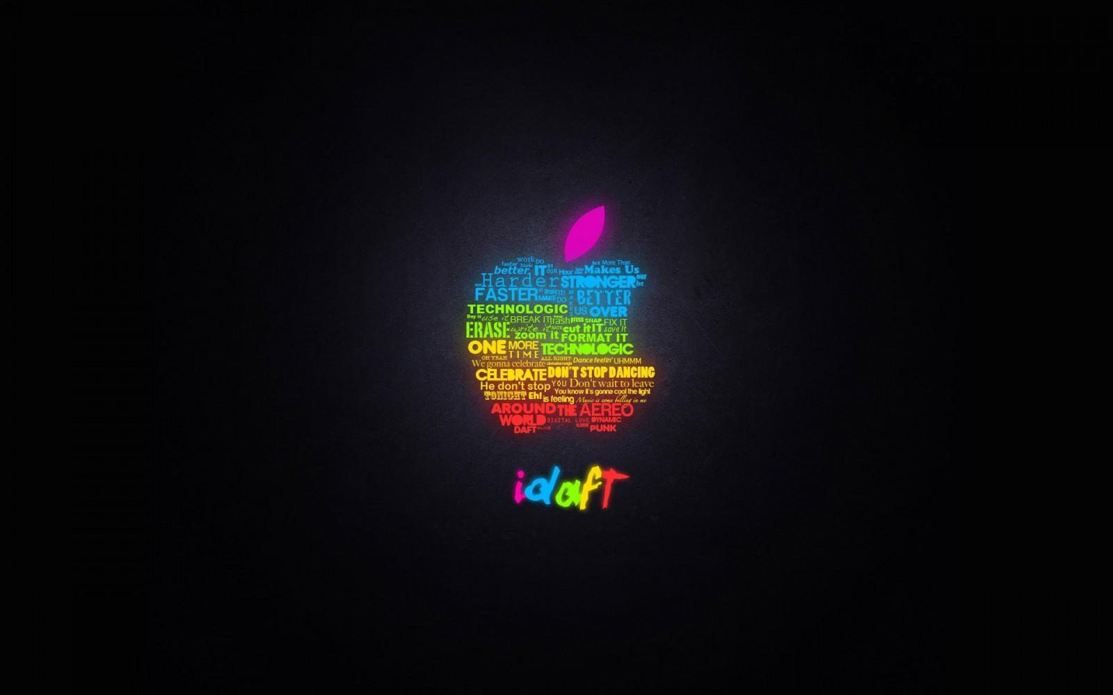 1600x1000 minimalism, Earth, logo, technology, circle, Apple Inc, screenshot, computer wallpaper High quality walls