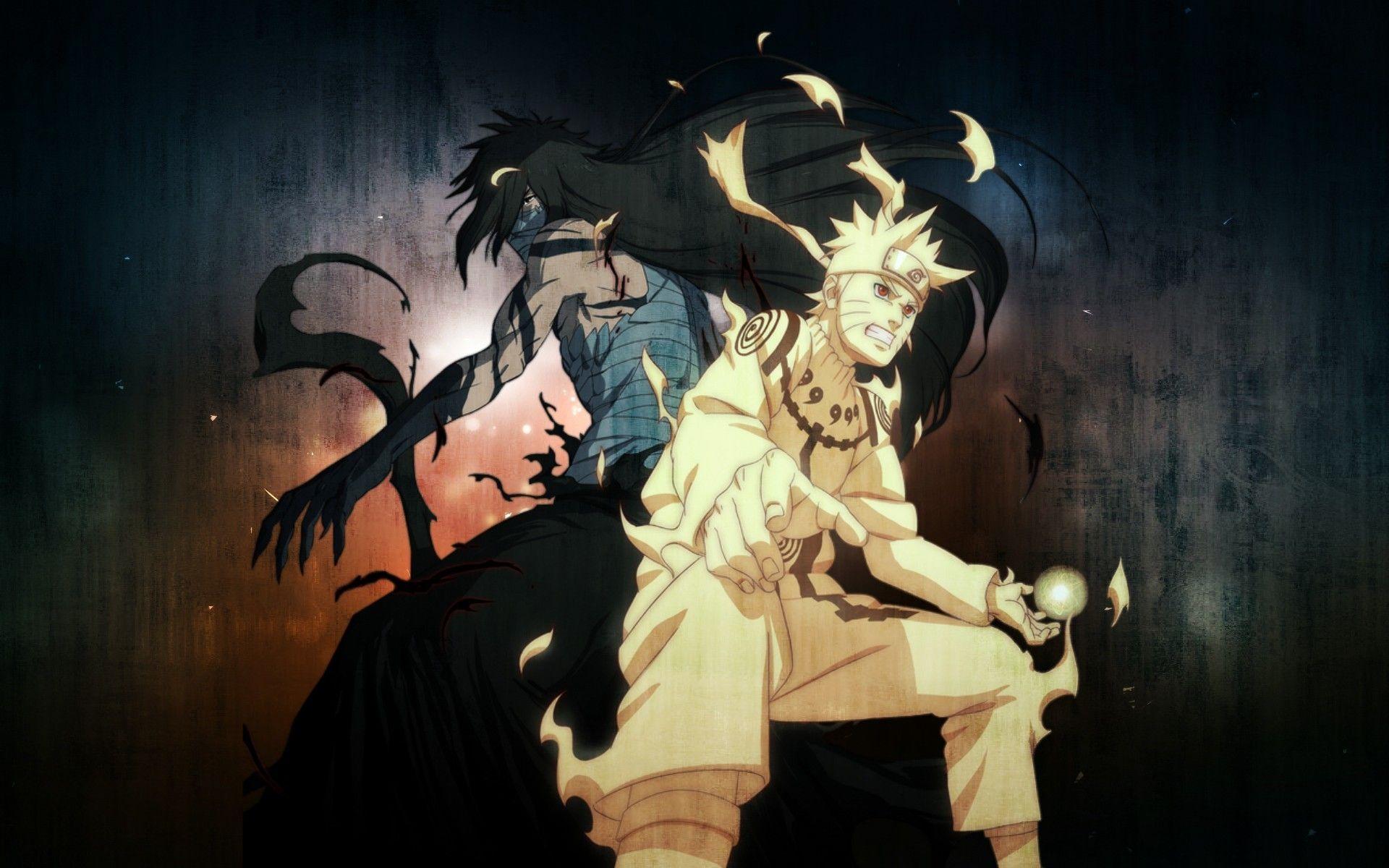 1920x1200 Goku and Naruto Wallpaper