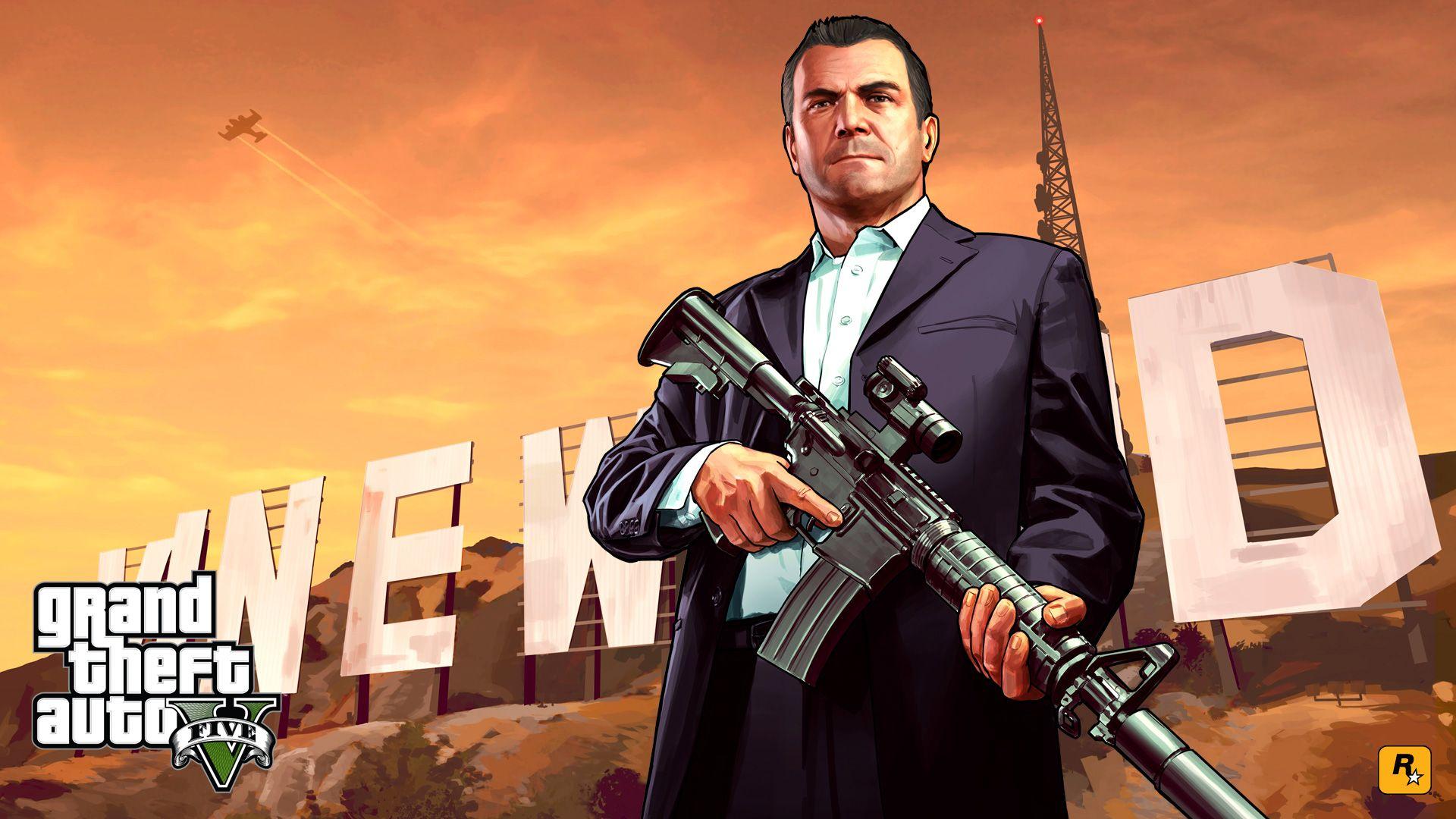 1920x1080 GTA V Michael De Santa Wallpaper