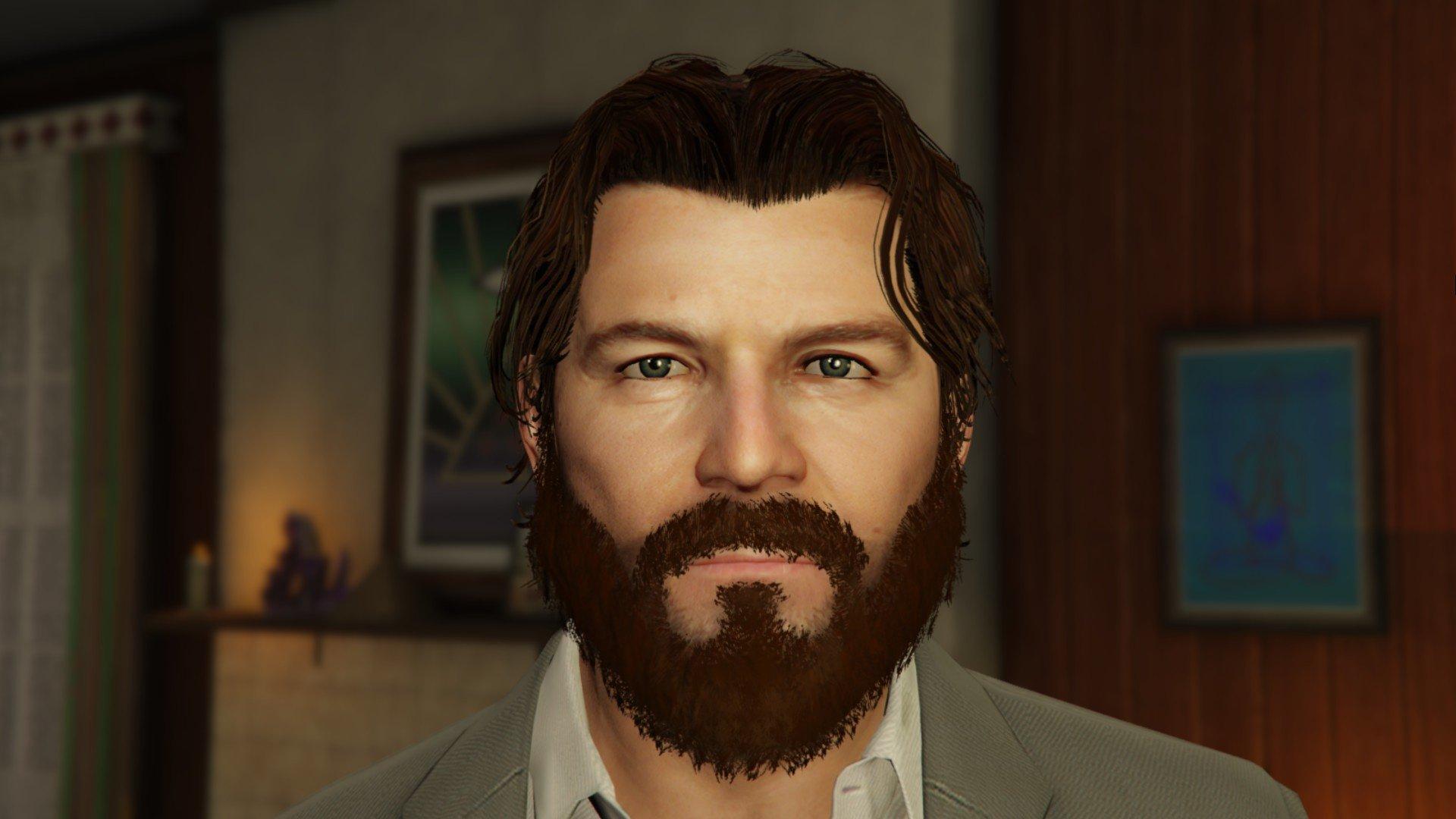 1920x1080 Better Michael De Santa (Face, Beard & Hair)-