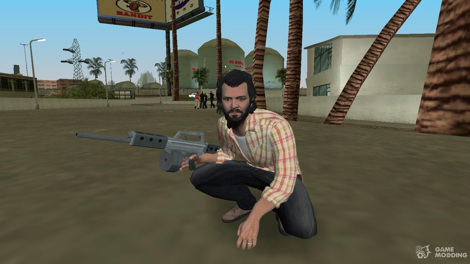 1600x900 Michael De Santa v2 for GTA Vice City