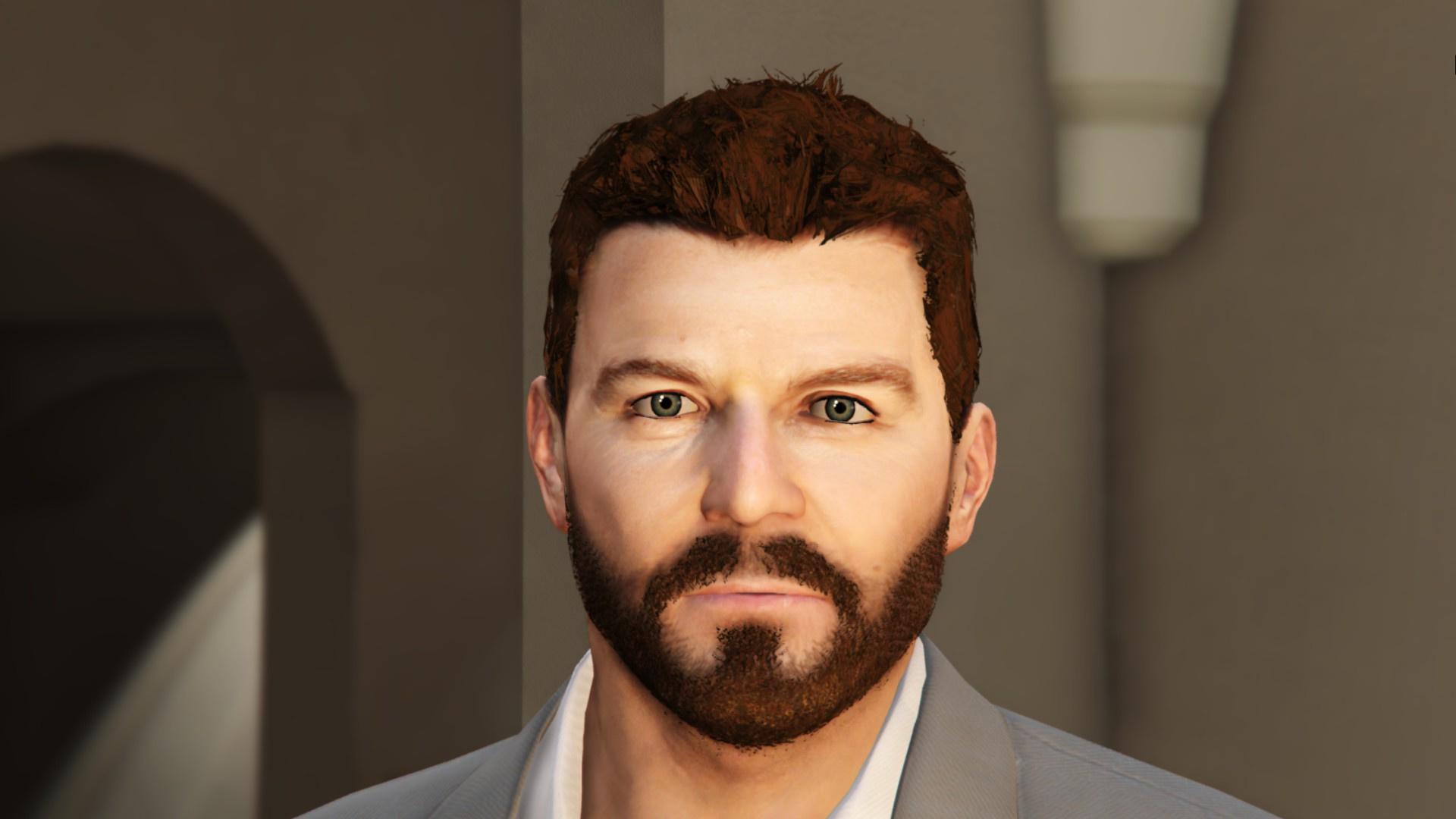1920x1080 Download free mods Better Michael De Santa (Face, Beard & Hair)