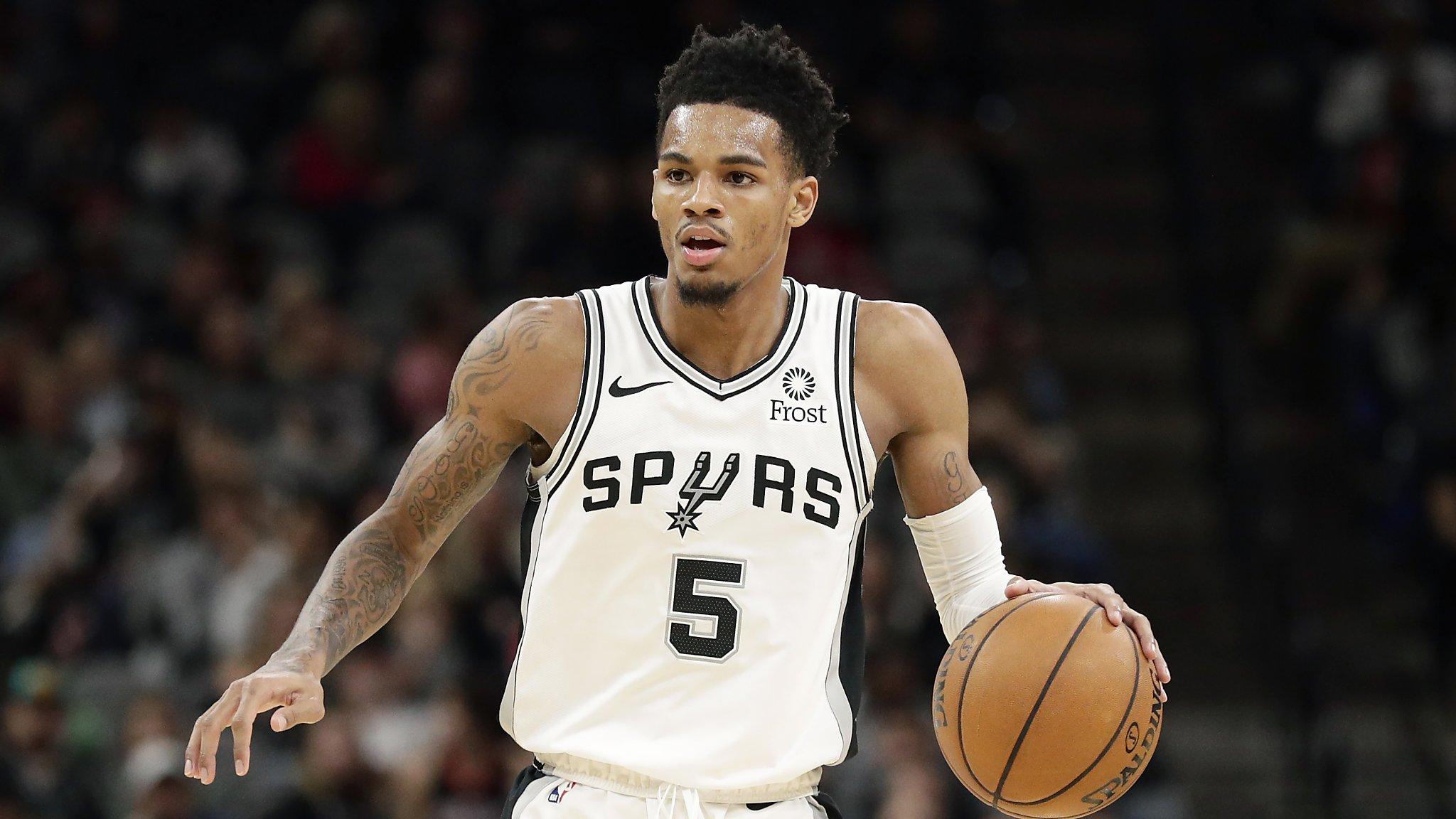 2048x1152 Point guards Dejounte Murray, Derrick White take Spurs' lineup shuffle in stride