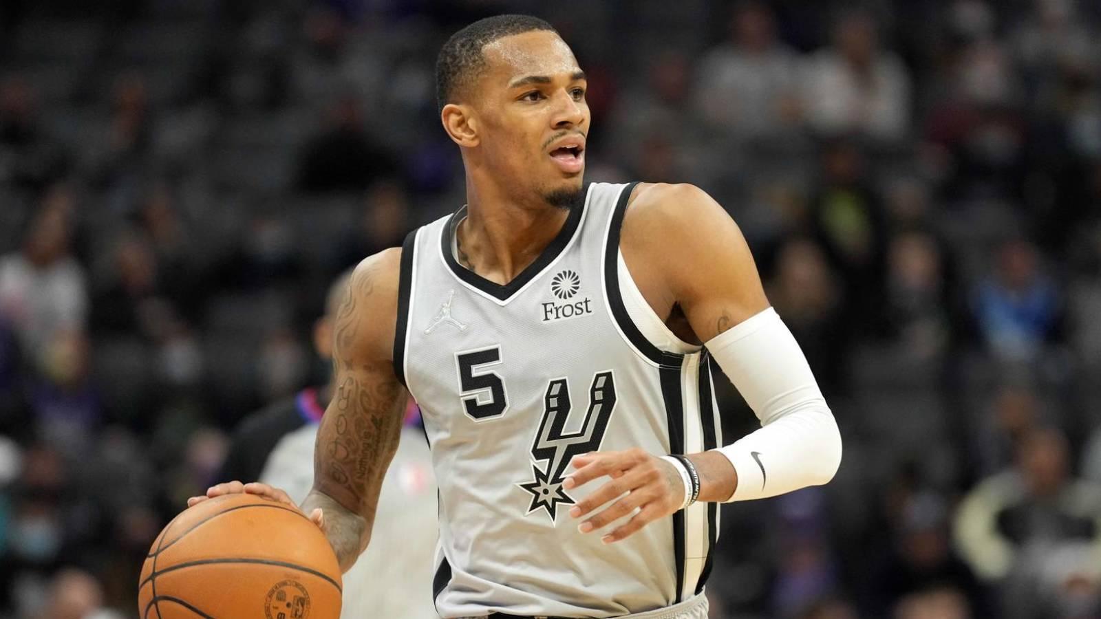 1600x900 Spurs' Dejounte Murray exits protocols, Lonnie Walker and Doug McDermott enter