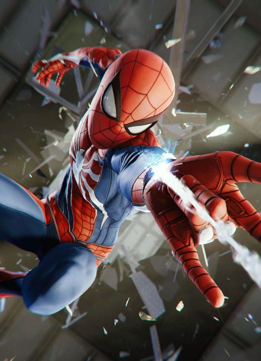 840x1160 Download 840x1160 Wallpaper Spider Man (ps4), Video Game, 2018
