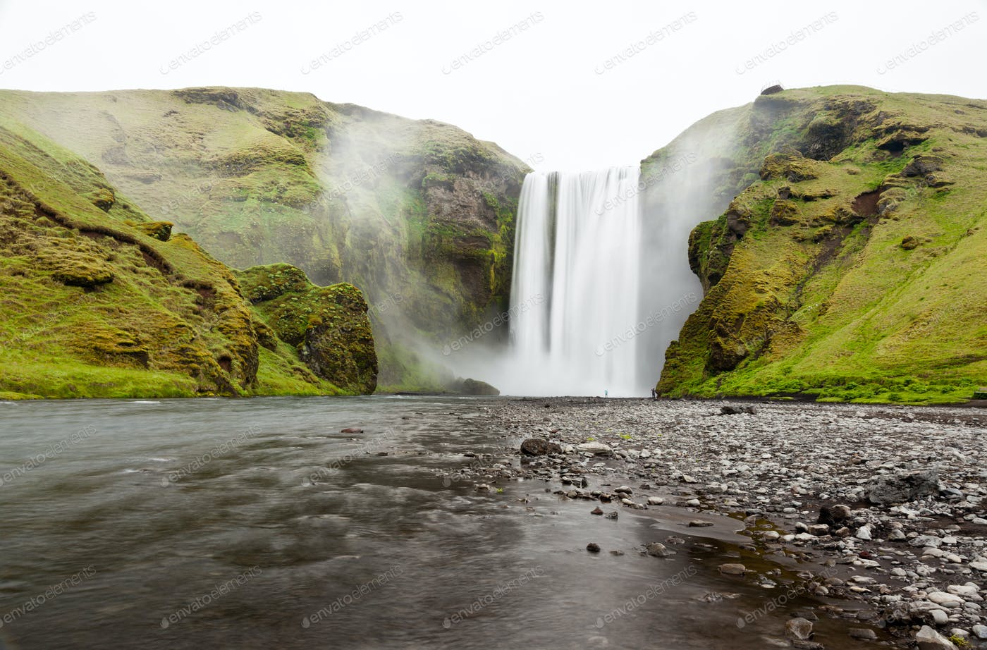 1400x922 Skogafoss waterfall, Iceland photo by rcaucino on Envato Elements