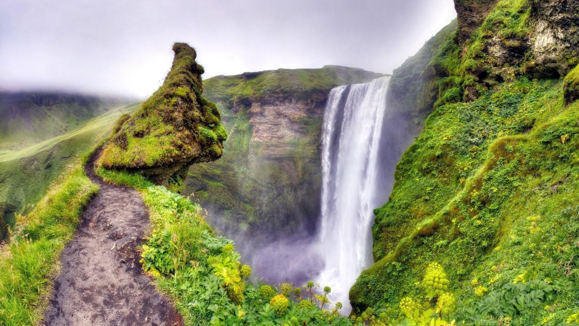 1920x1080 1920x Beautiful Waterfall Wallpaperógafoss