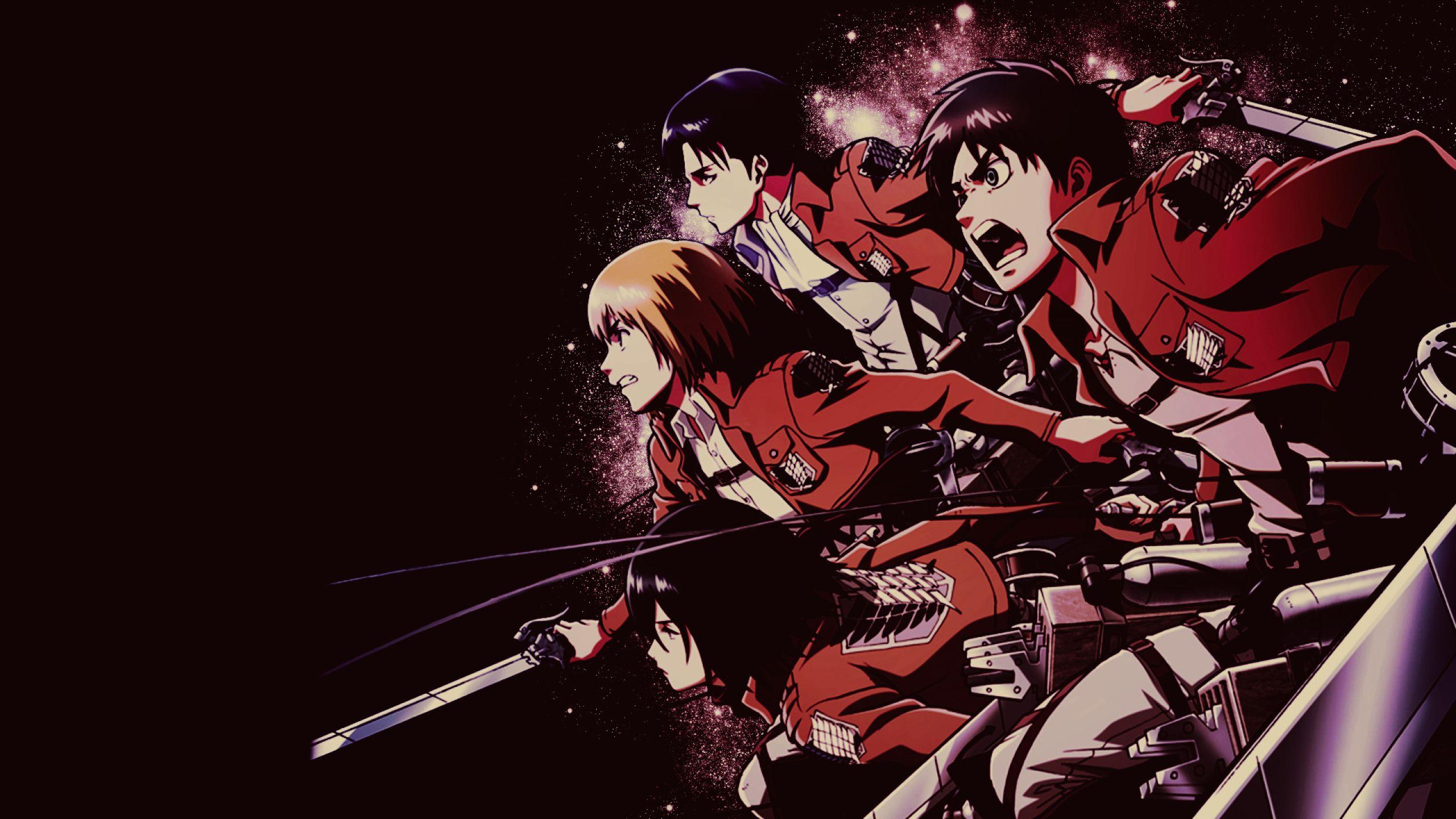 2560x1440 Manga Themes: Attack On Titan Wallpaper 4 K