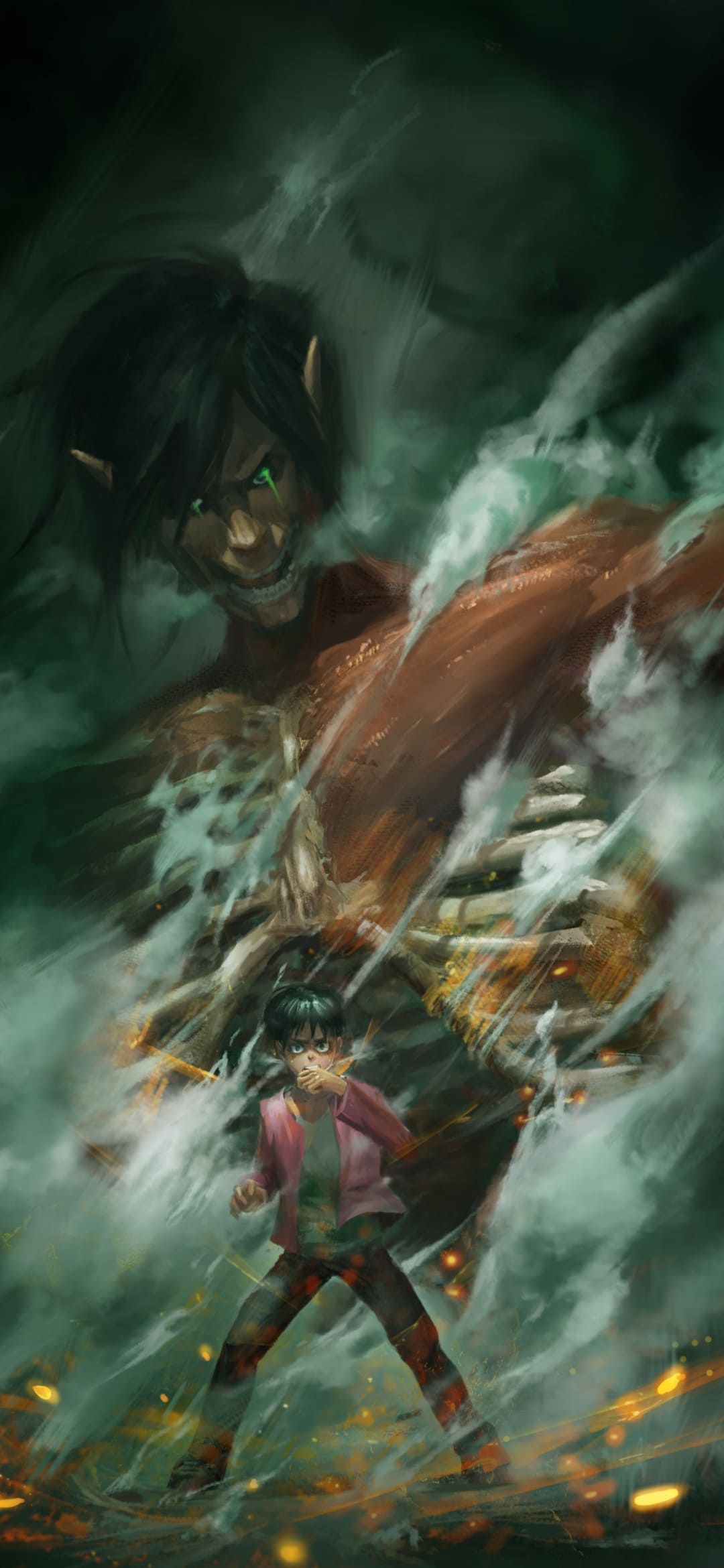 1080x2340 Attack on Titan Wallpaper Attack on Titan Background Download