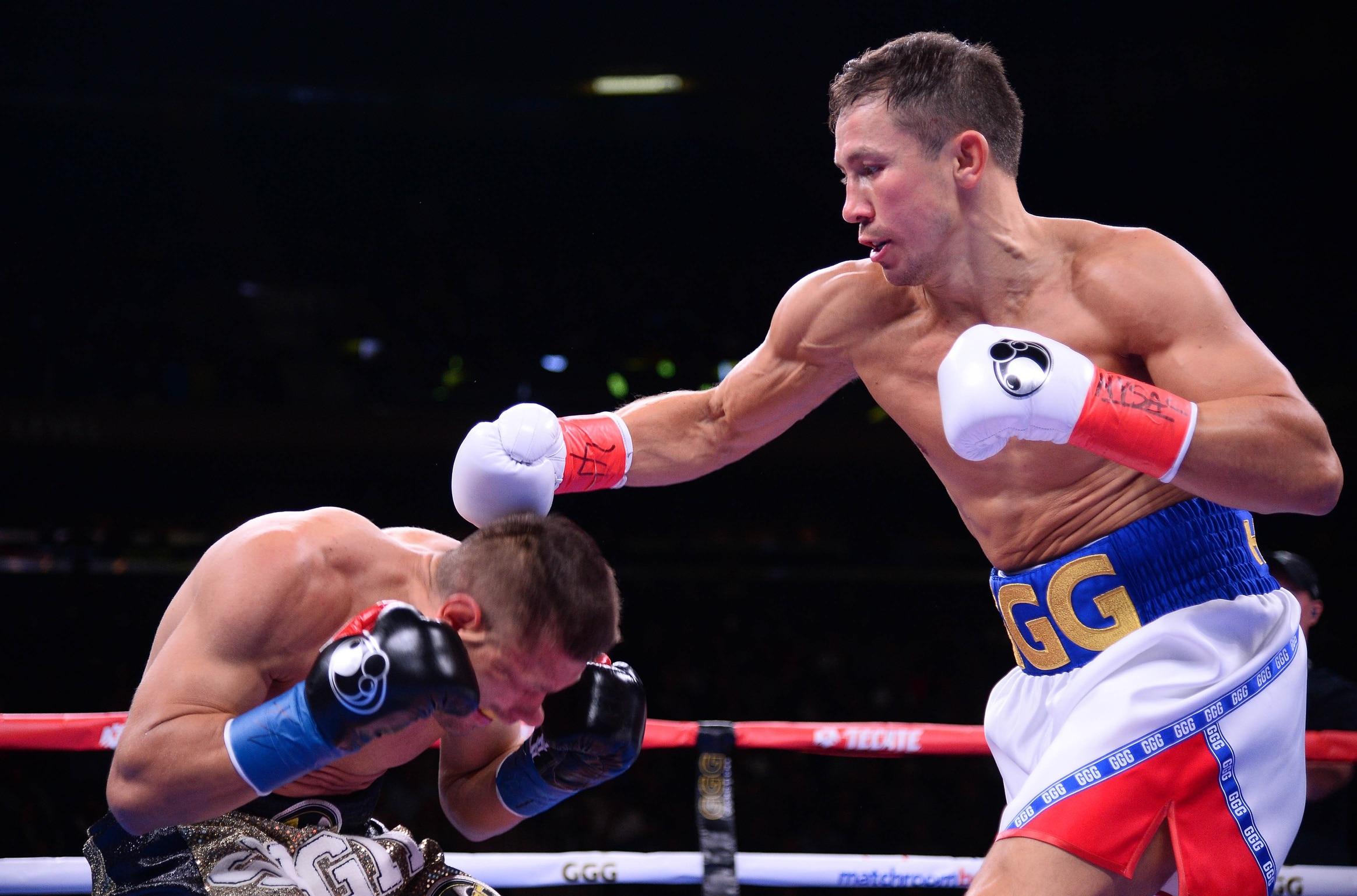 2329x1538 Gennadiy Golovkin Makes History In Seven Round TKO Win