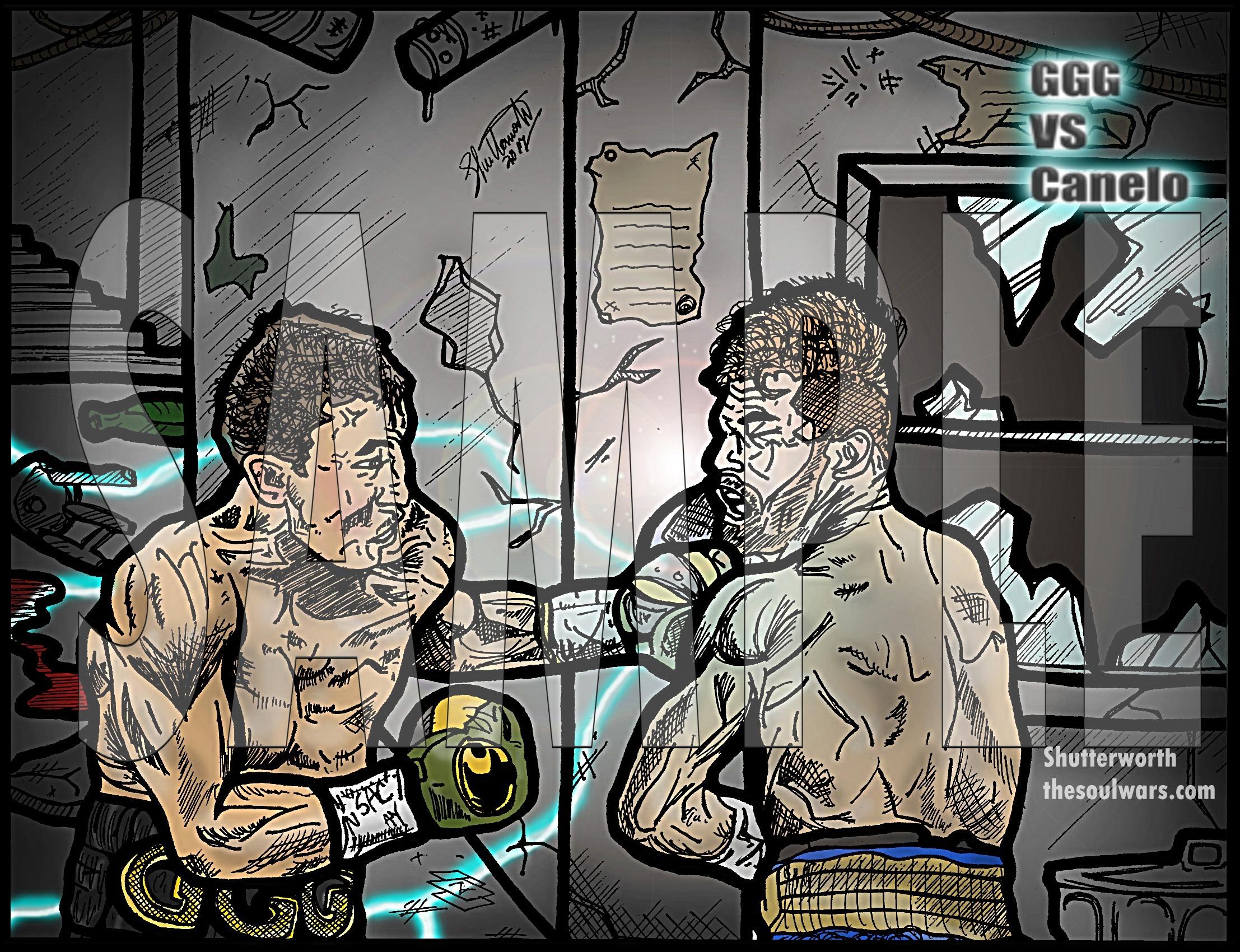 2214x1700 GGG vs Canelo HQ Boxing Wallpaper. The Soul Wars