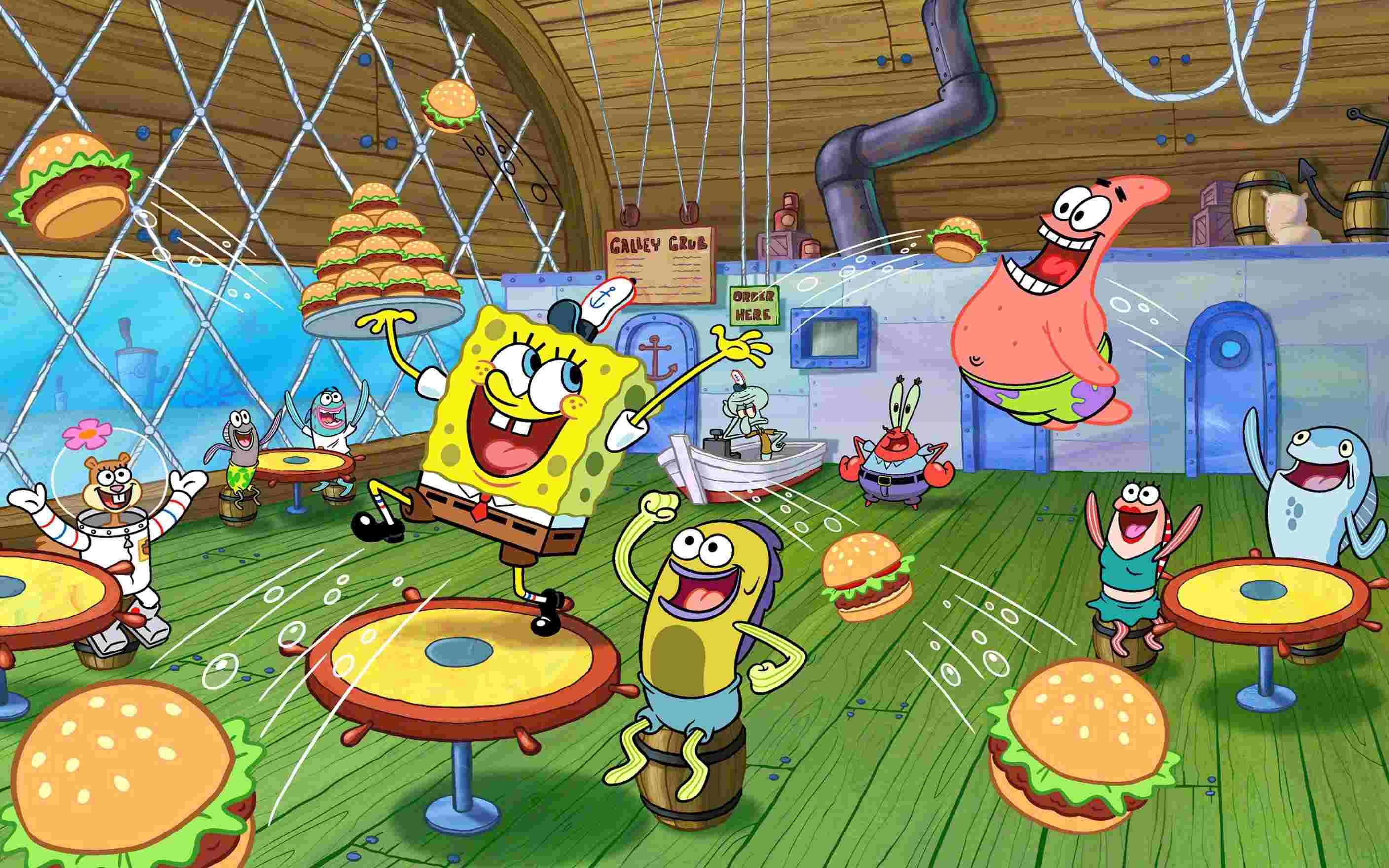 2816x1760 SpongeBob HD Wallapers for Chrome + Interesting Facts