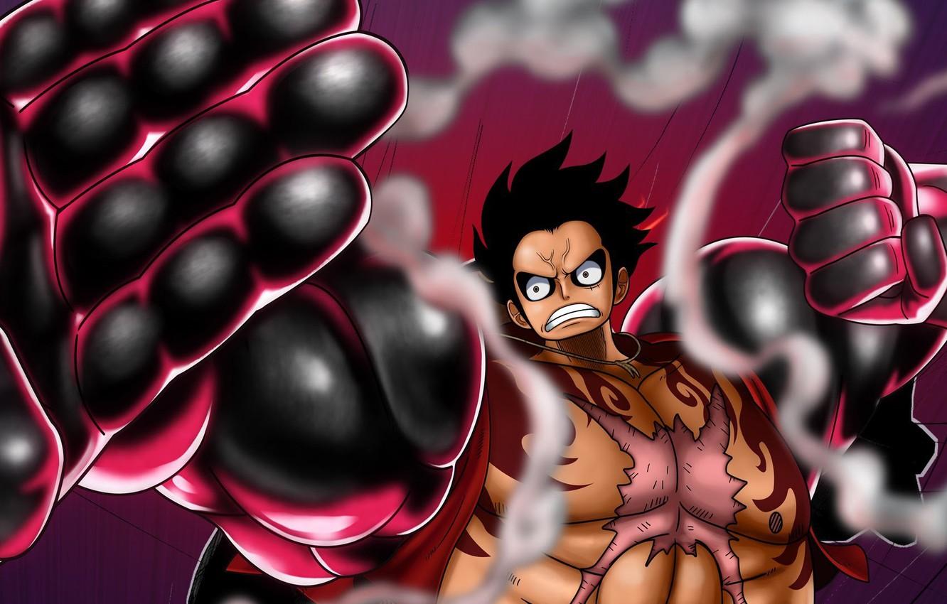 1332x850 Wallpaper battlefield, game, One Piece, pirate, steam, anime, captain, manga, japanese, oriental, strong, muscular, spark, scar, supernova, Luffy image for desktop, section игры
