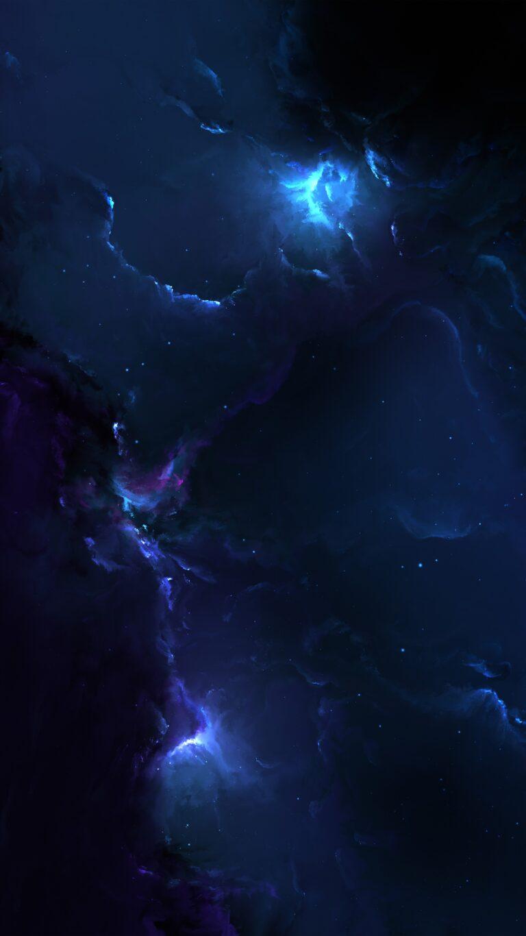 Blue Galaxy Phone Wallpapers - Top Free Blue Galaxy Phone Backgrounds ...