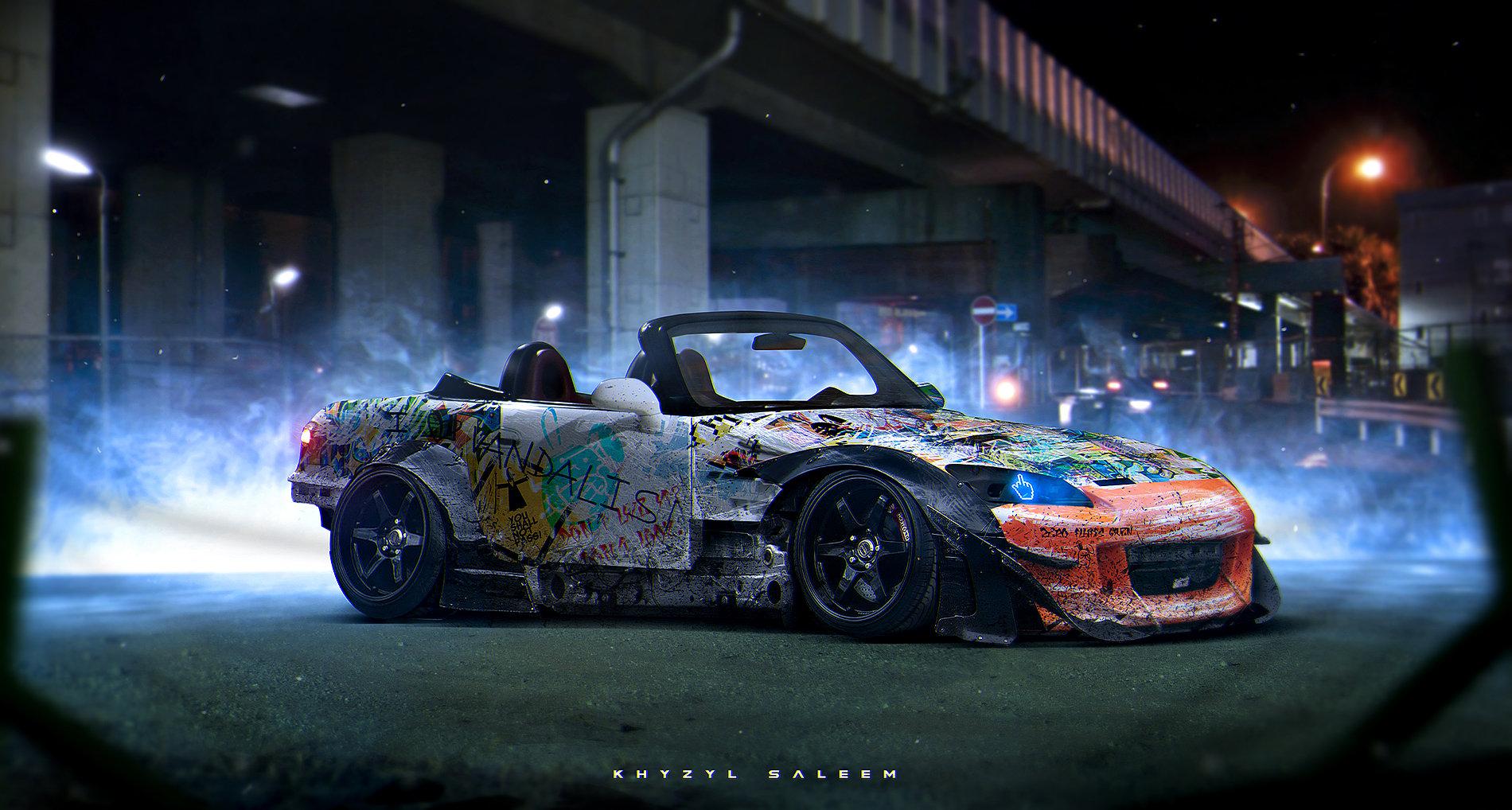 1900x1018 Year Old Phenom Is Painting Insane Sci Fi Vehicle MasterpiecesWheel Online Blog