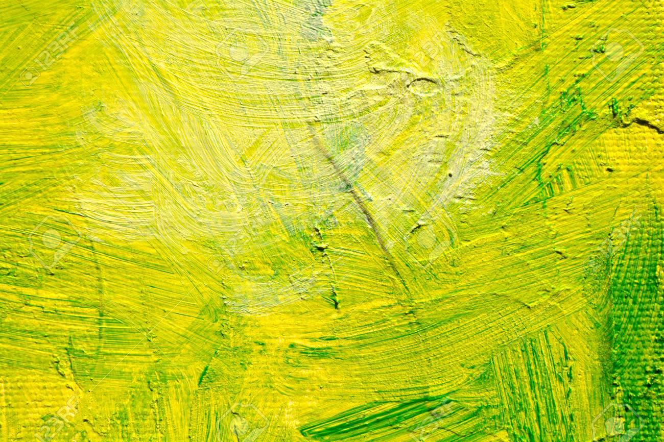 green painted background