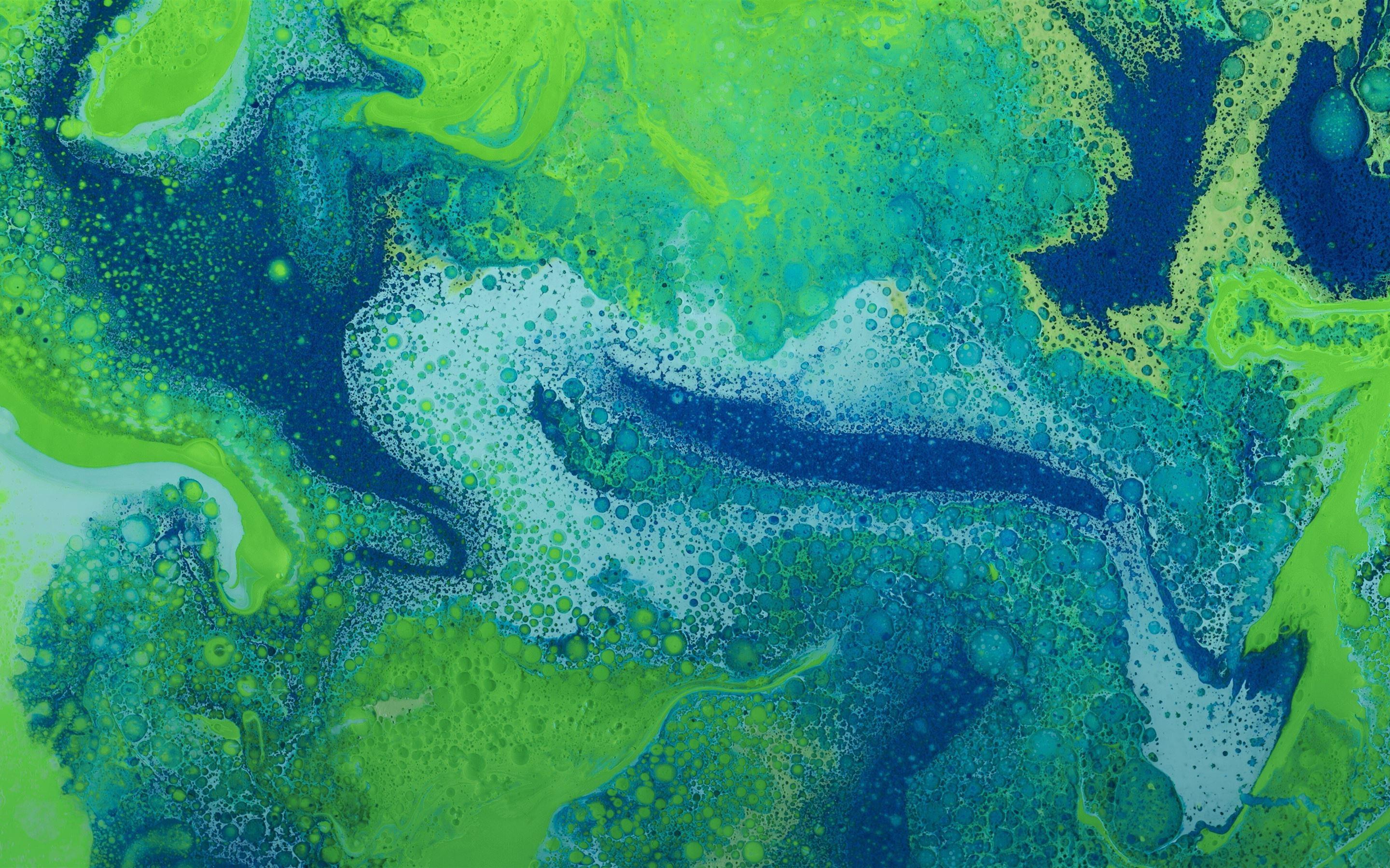 2880x1800 green abstract 5k iMac Wallpaper Download