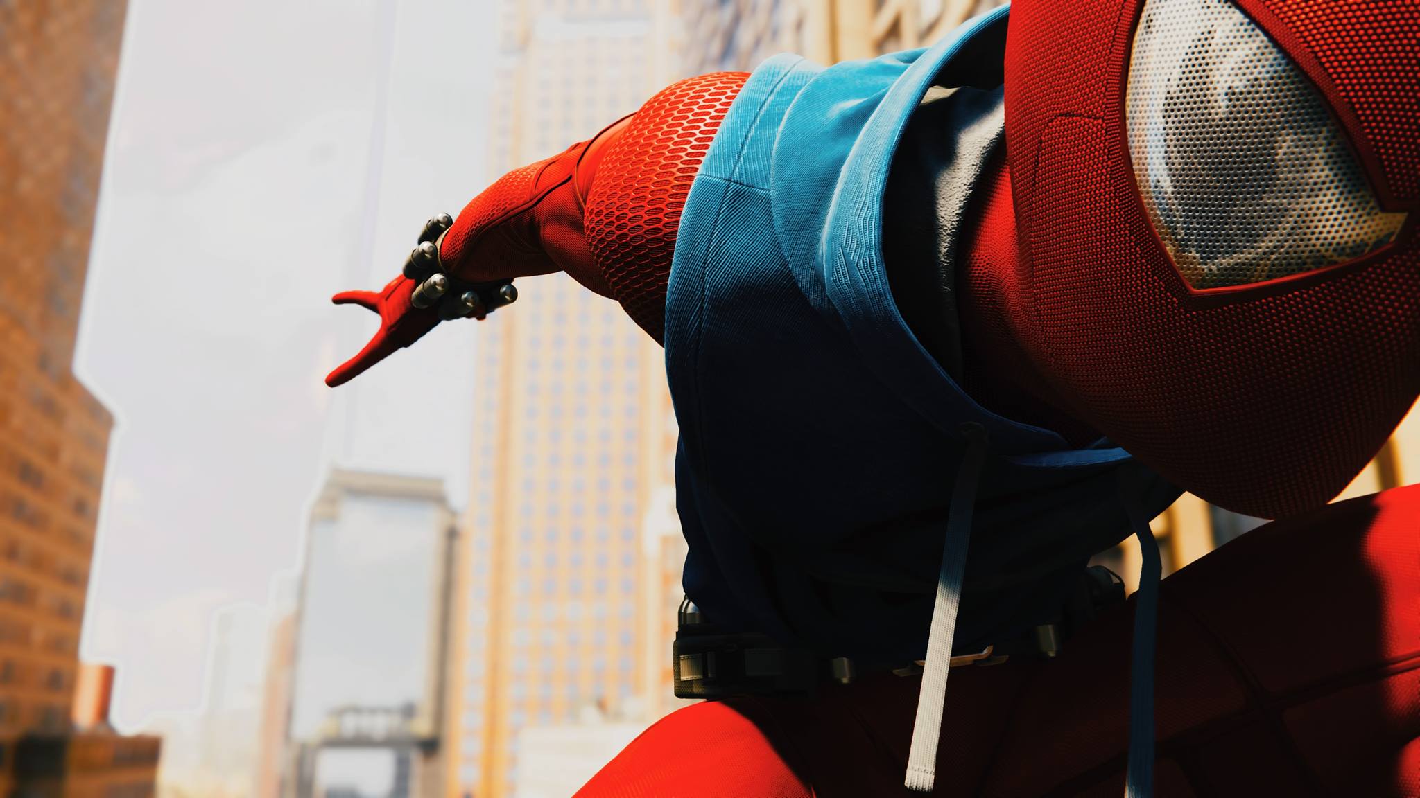2048x1152 Spiderman Ps4 Scarlet Spider Wallpaper & Background Download