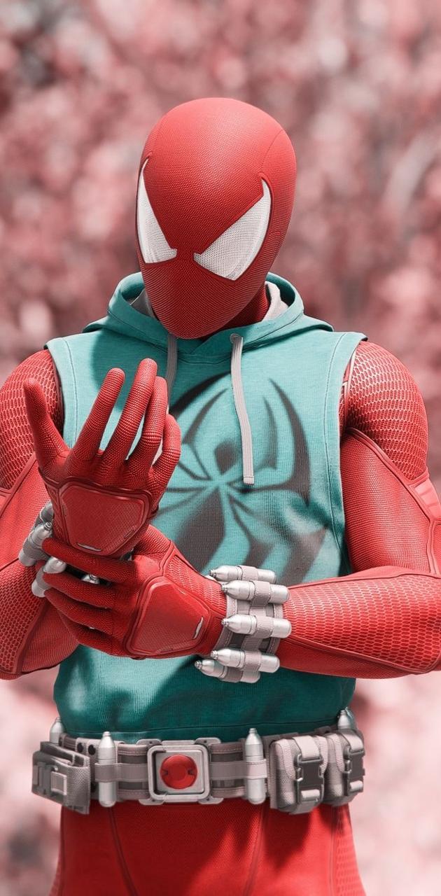 630x1280 Scarlet Spider wallpaper