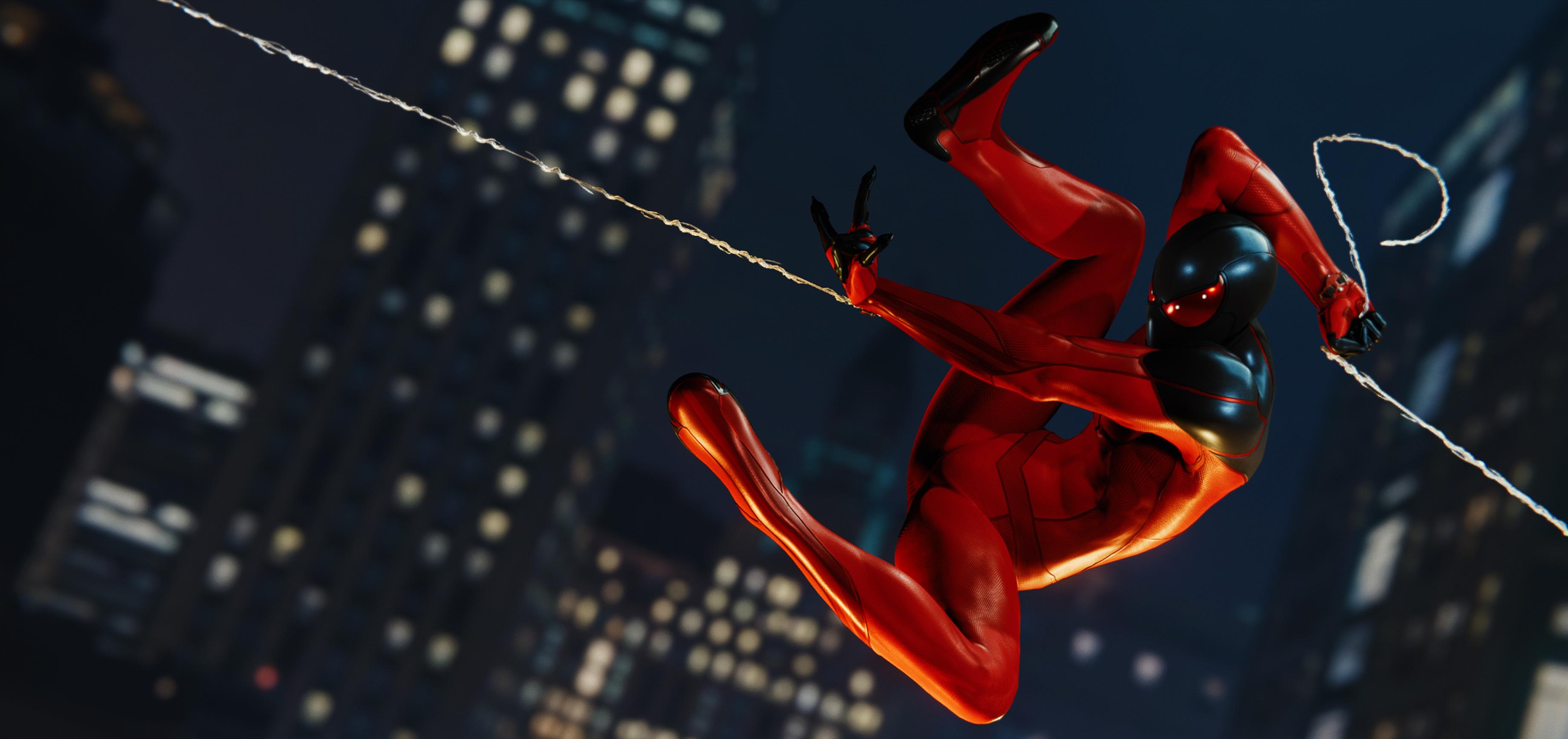 3682x1736 Spider Man PS4 Scarlet Spider II