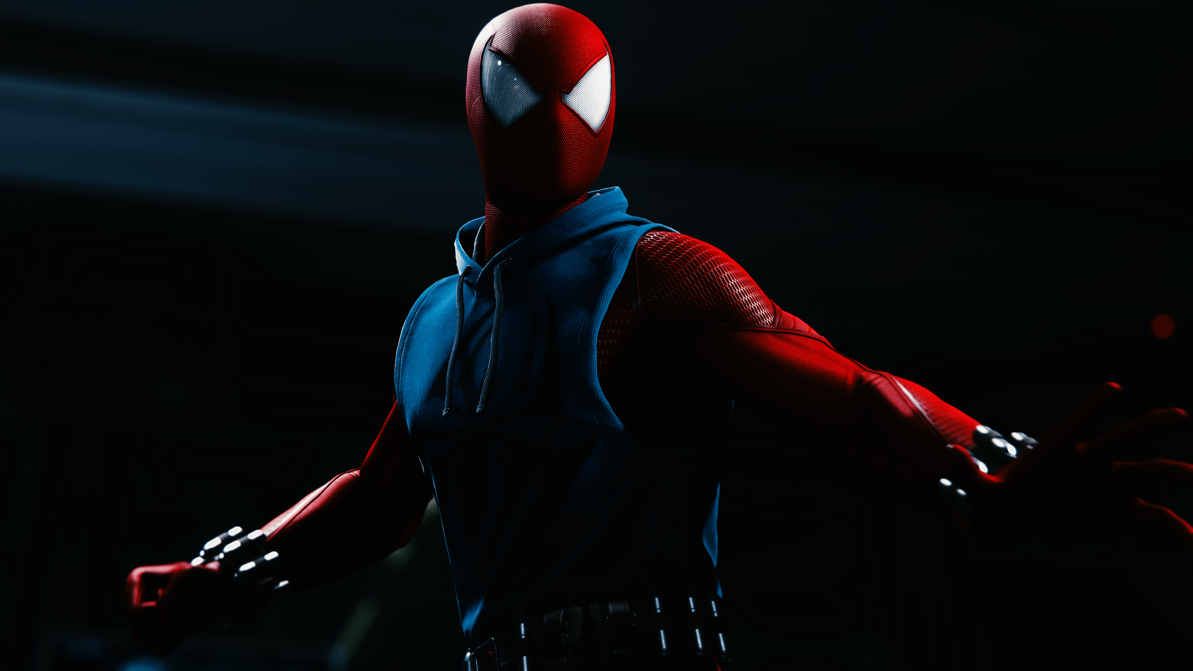 3840x2160 4K, Scarlet Spider, Spider Man, Superhero HD Wallpaper