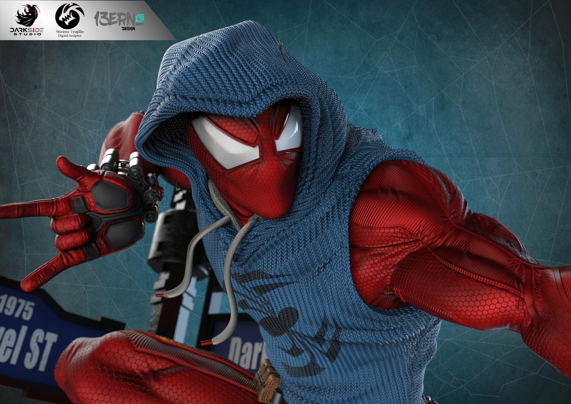 1920x1358 Scarlet Spiderman