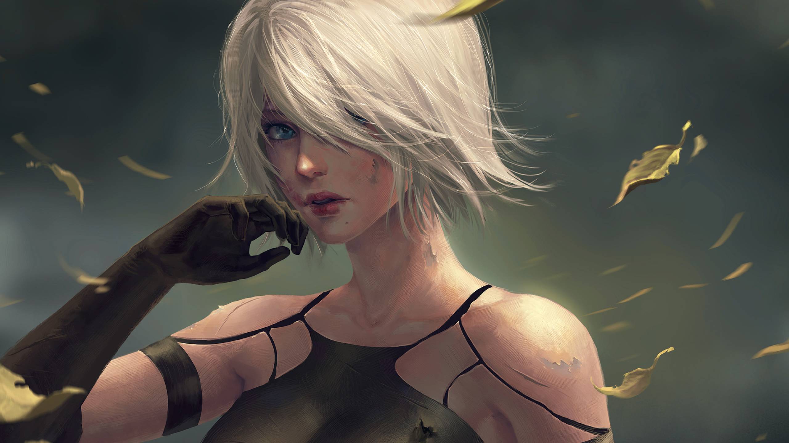 2560x1440 YoRHa NO 2 Type B Nier Automata 1440P Resolution Wallpaper, HD Anime 4K Wallpaper, Image, Photo and Background