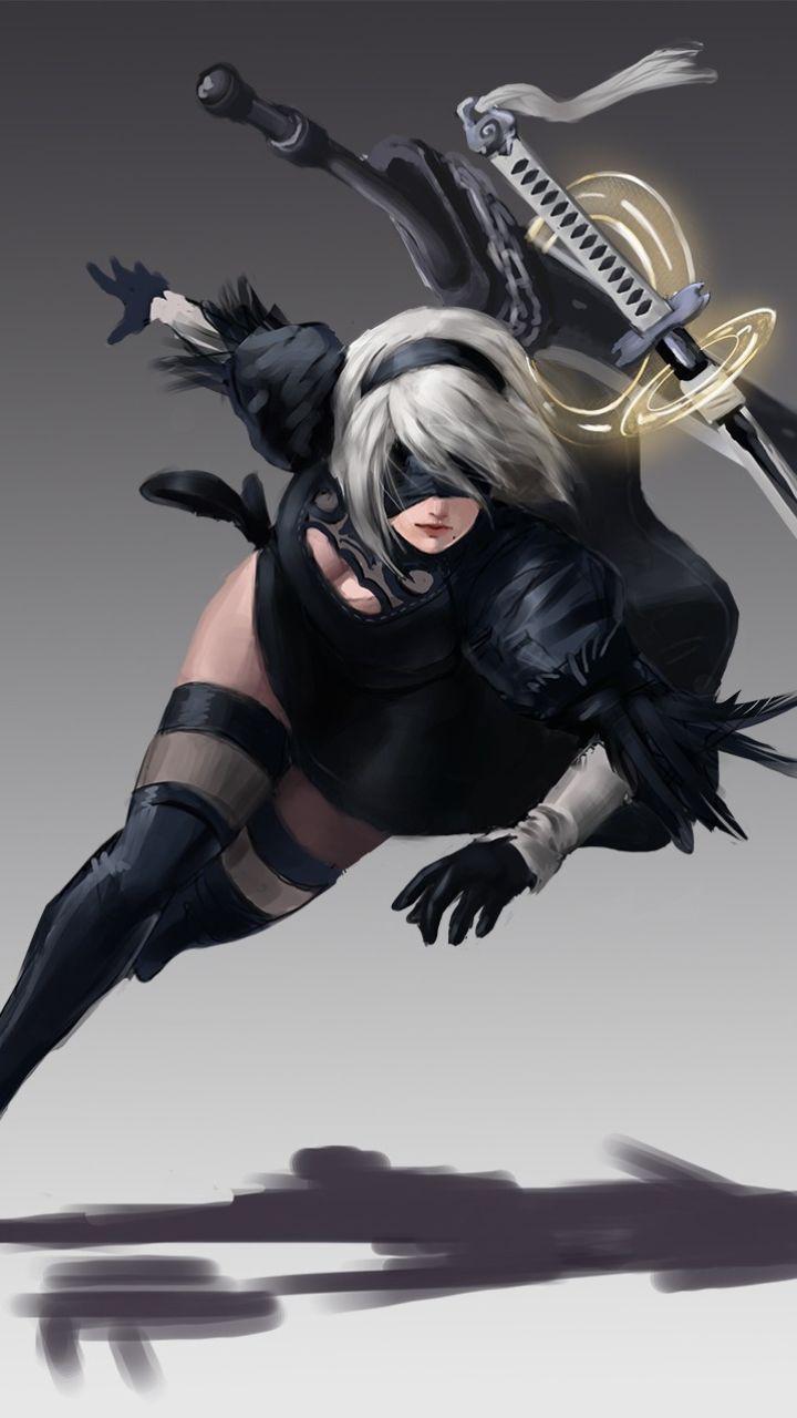 720x1280 YoRHa 2B