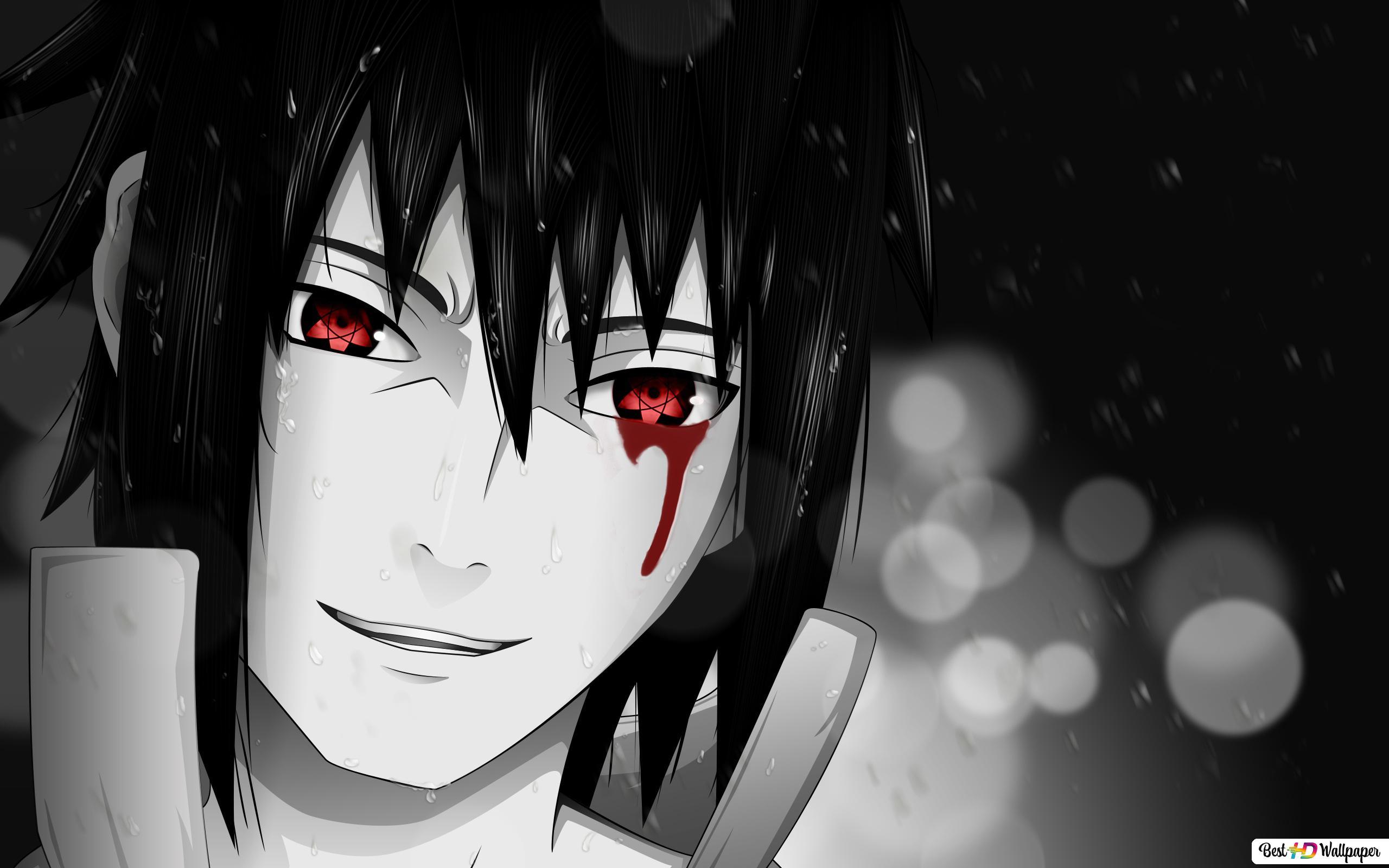2560x1600 Uchiha Sasuke eternal mangekyou sharingan HD wallpaper download