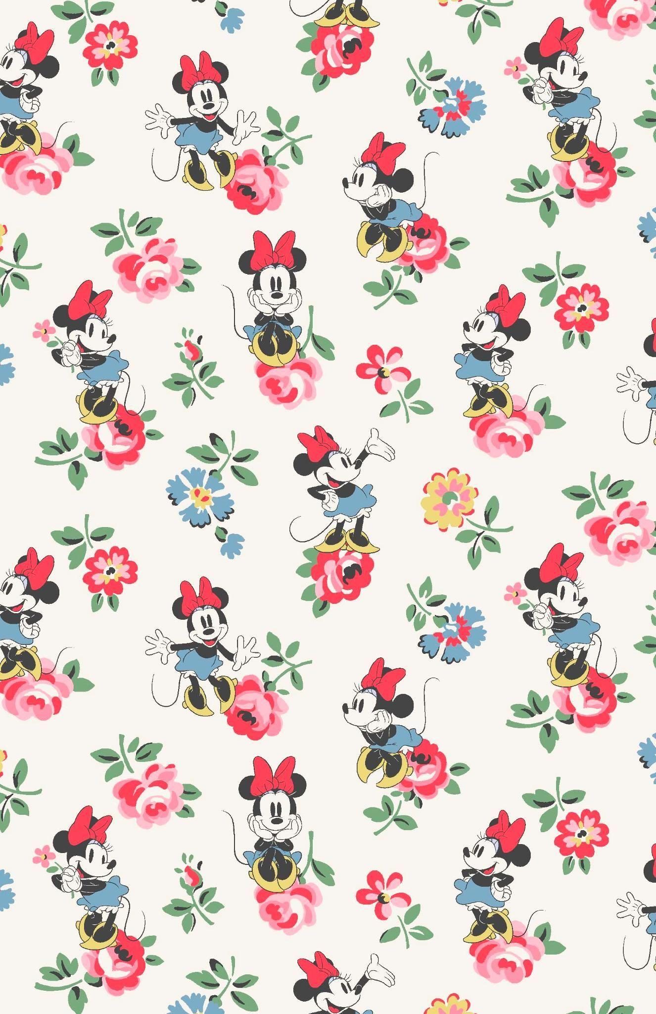 1326x2047 Minnie Mews Ditsy và Minnie Linen Sprig.  Hình nền điện thoại Disney, Hình nền Disney, Hình nền Disney