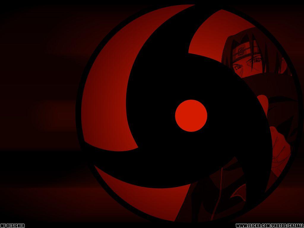 1024x768 Itachi Magyeoku Sharingan HD Wallpaper. Animation Wallpaper. Animation wallpaper, Kekkei genkai, Uchiha wallpaper