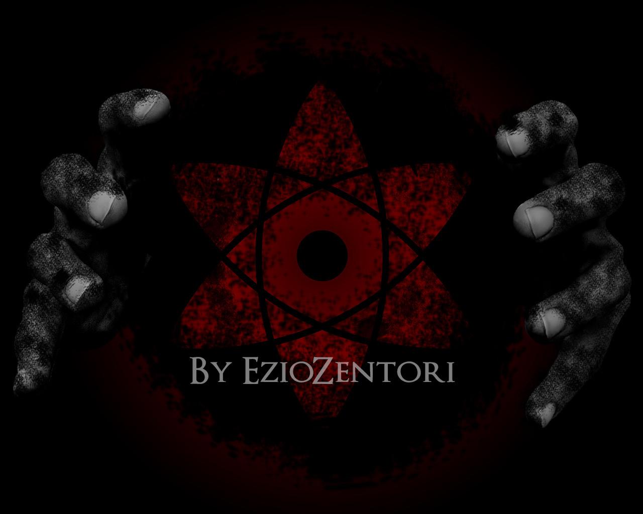 1280x1024 Mangekyou Sharingan Sasuke, Patrick San
