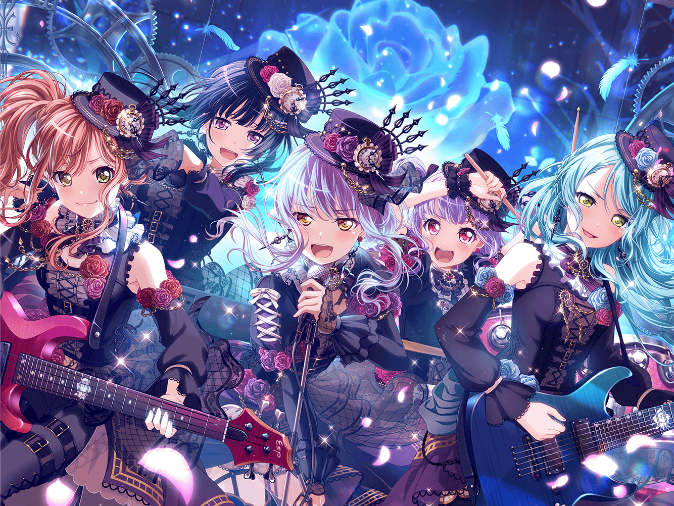 Bandori Wallpapers Top Free Bandori Backgrounds WallpaperAccess