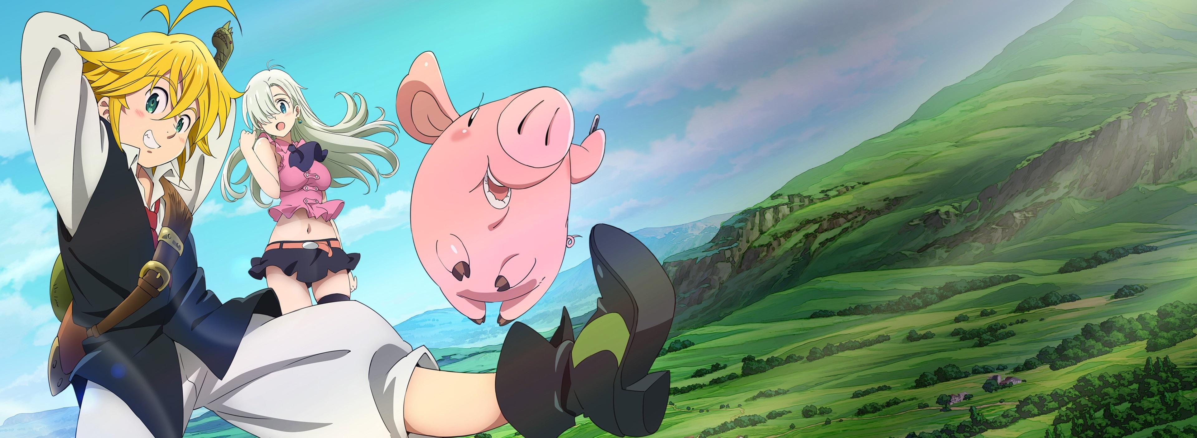 3840x1406 3840x1406 the seven deadly sins 4k screen wallpaper HD