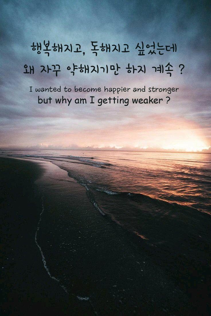   Aesthetic  Bts Quotes  In Korean  And English