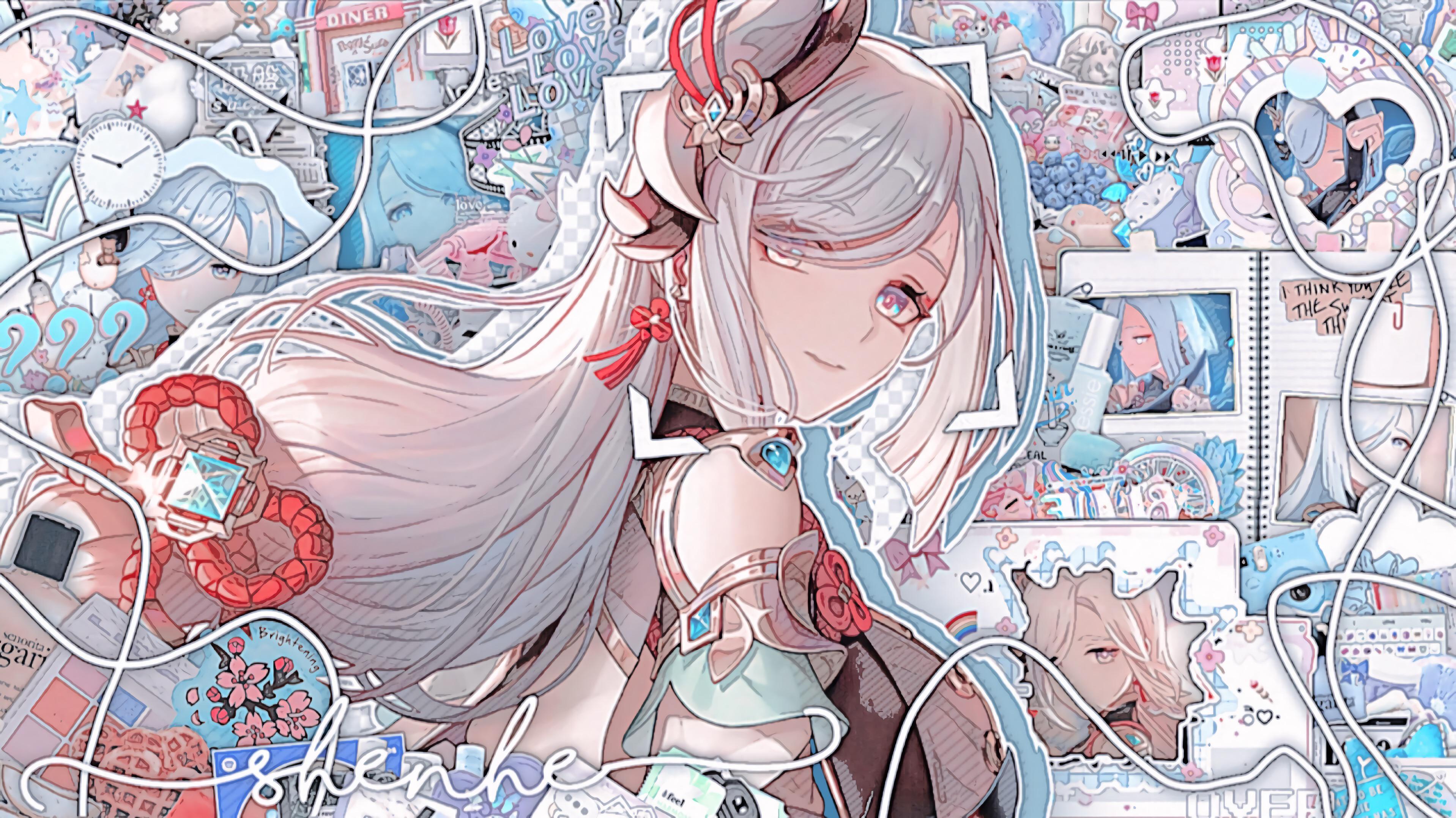 3836x2158 Shenhe Is Really Pretty, So She Just Had To Get A Wallpaper