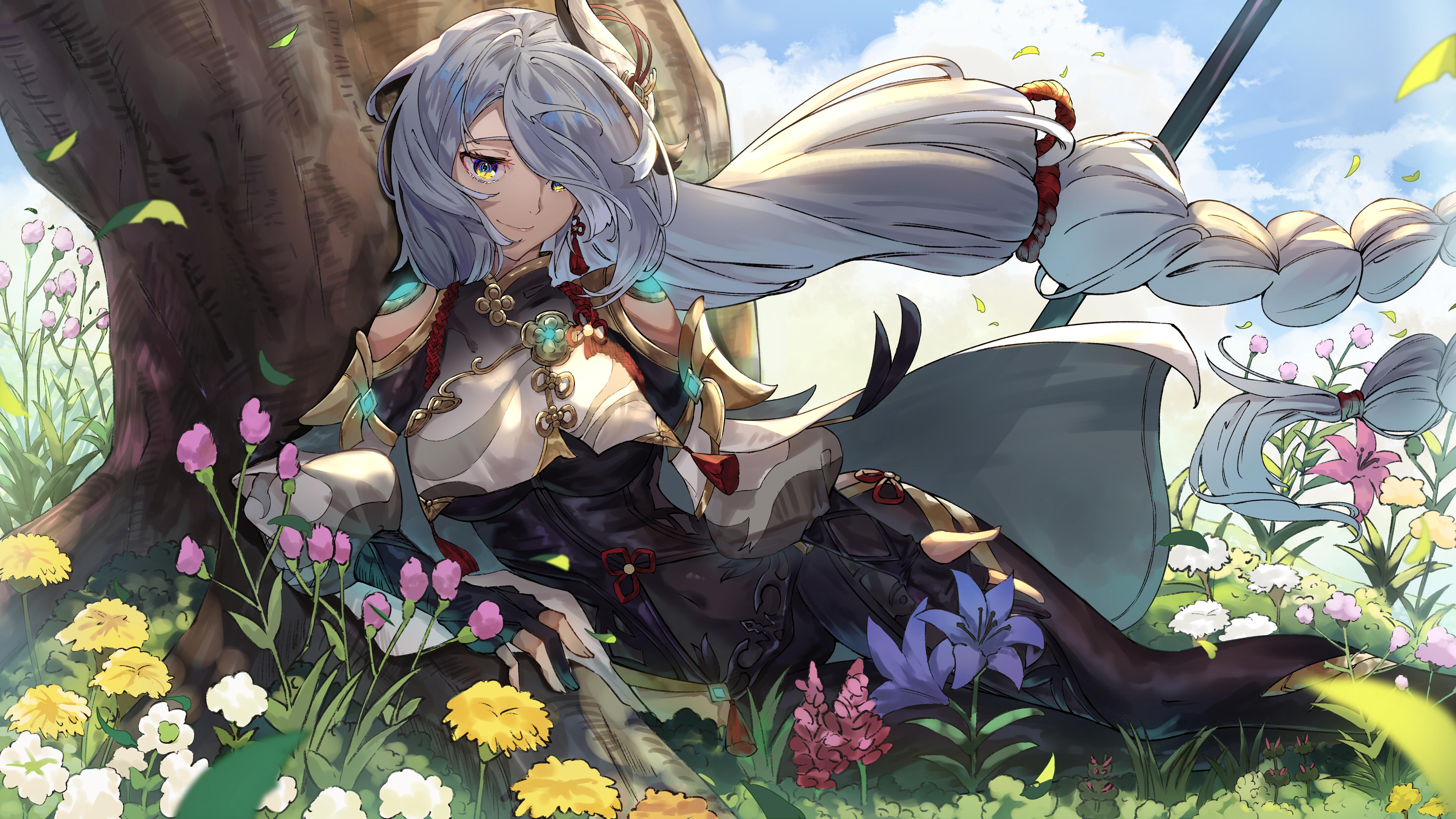 7292x4103 Shenhe (Genshin Impact) 4k Ultra HD Wallpaper