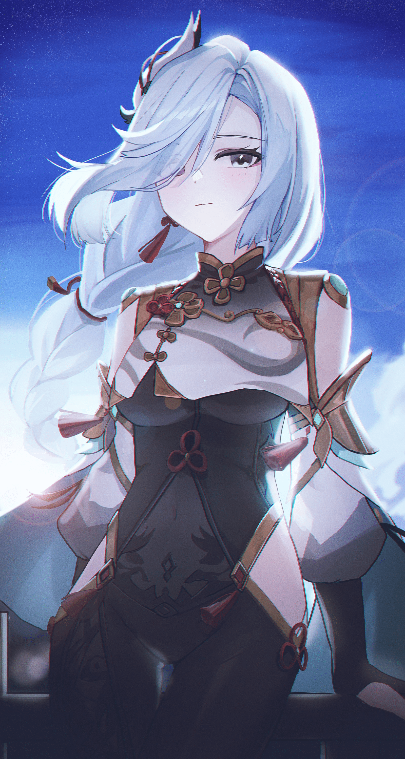 1599x3000 Shenhe (by wh0o0o12)