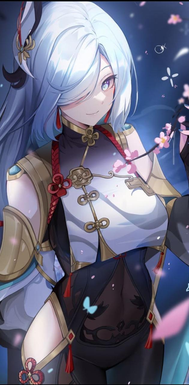 630x1280 Shenhe wallpaper