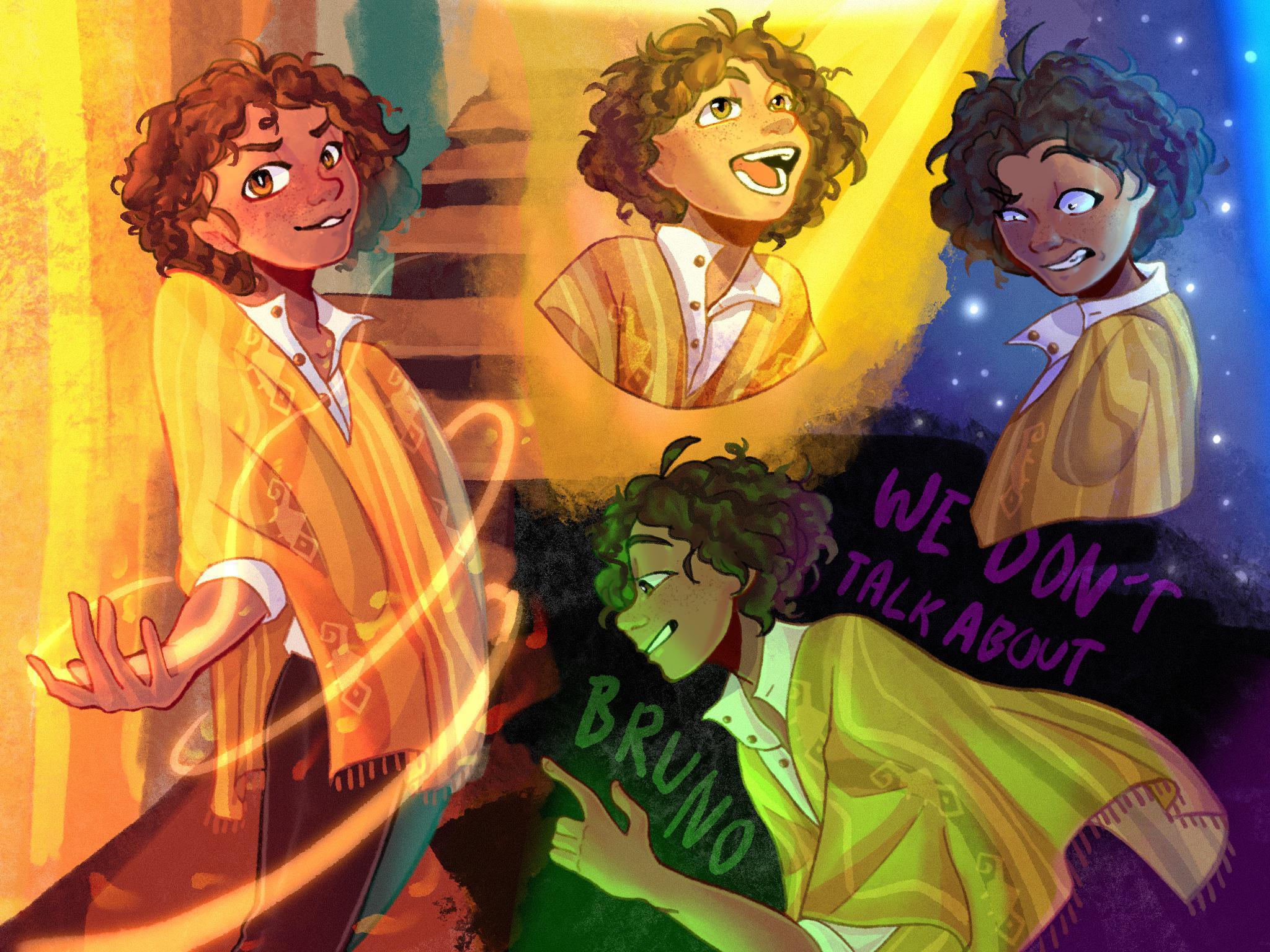 2048x1536 CAMILO (and Various Bruno Triplet Sketches!)