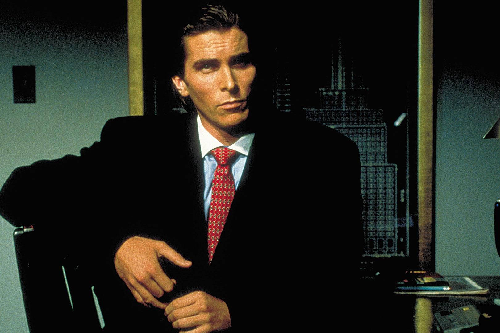 Download Christian Bale in his iconic role as Patrick Bateman in American  Psycho Wallpaper  Wallpaperscom