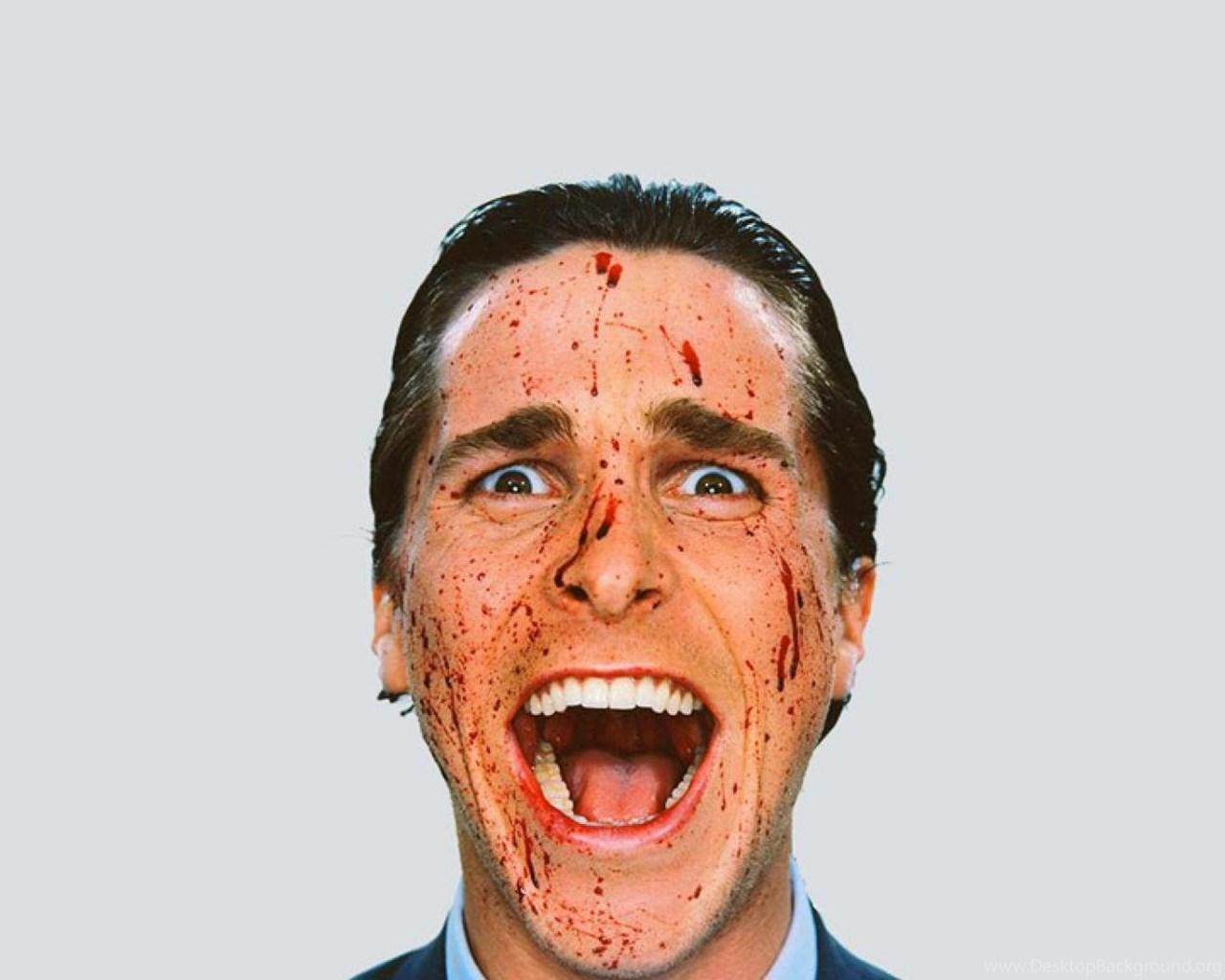 1280x1024 American Psycho Patrick Bateman Wallpaper Desktop Background