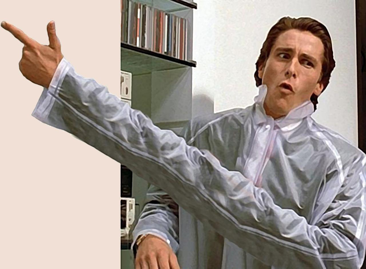 Patrick bateman обои на телефон