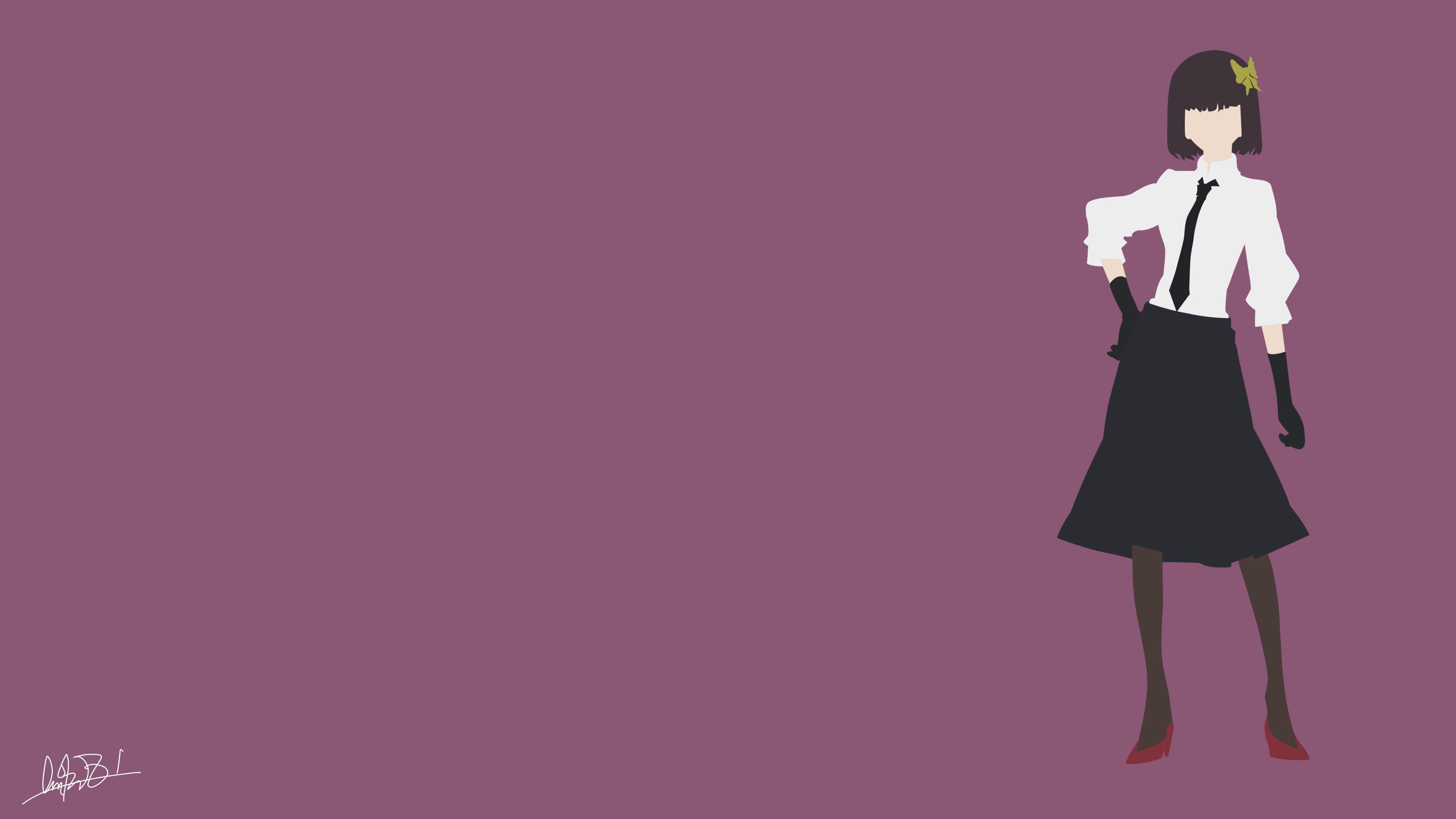 3840x2160 Akiko Yosano (Bungou Stray Dog) Minimalist by NurAlifSidoel. Bungou stray dogs, Stray dog, Yosano